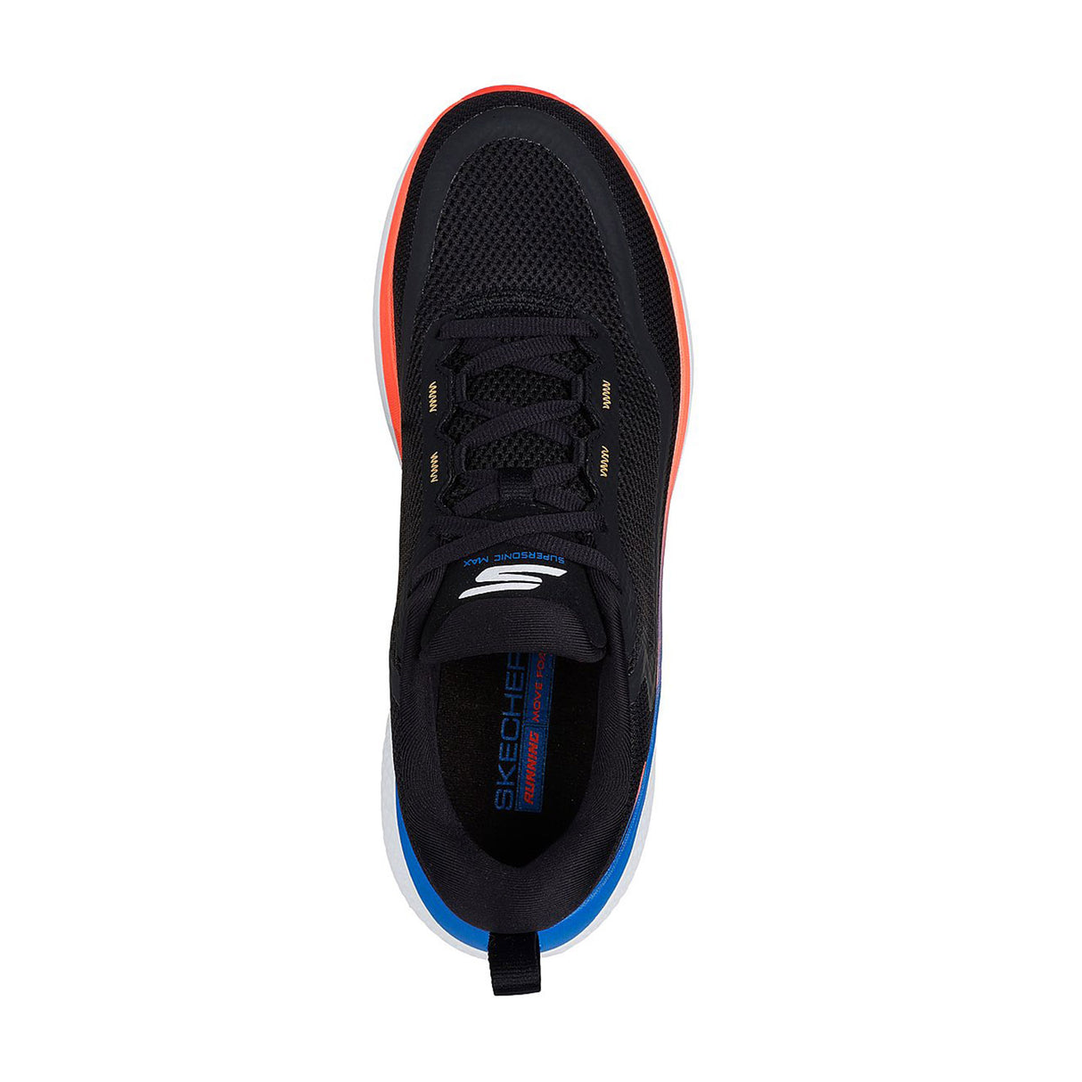 Skechers Men Black-multi Go Run Supersonic Max