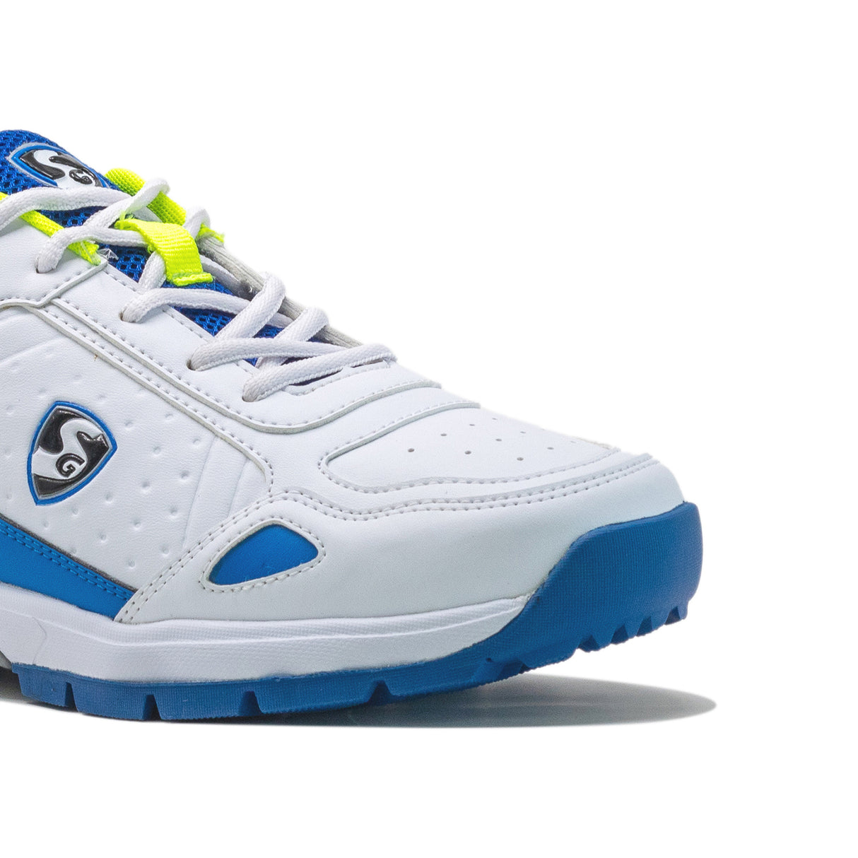 SG Sports Unisex White-Black Technical Sport-Cricket Shoe