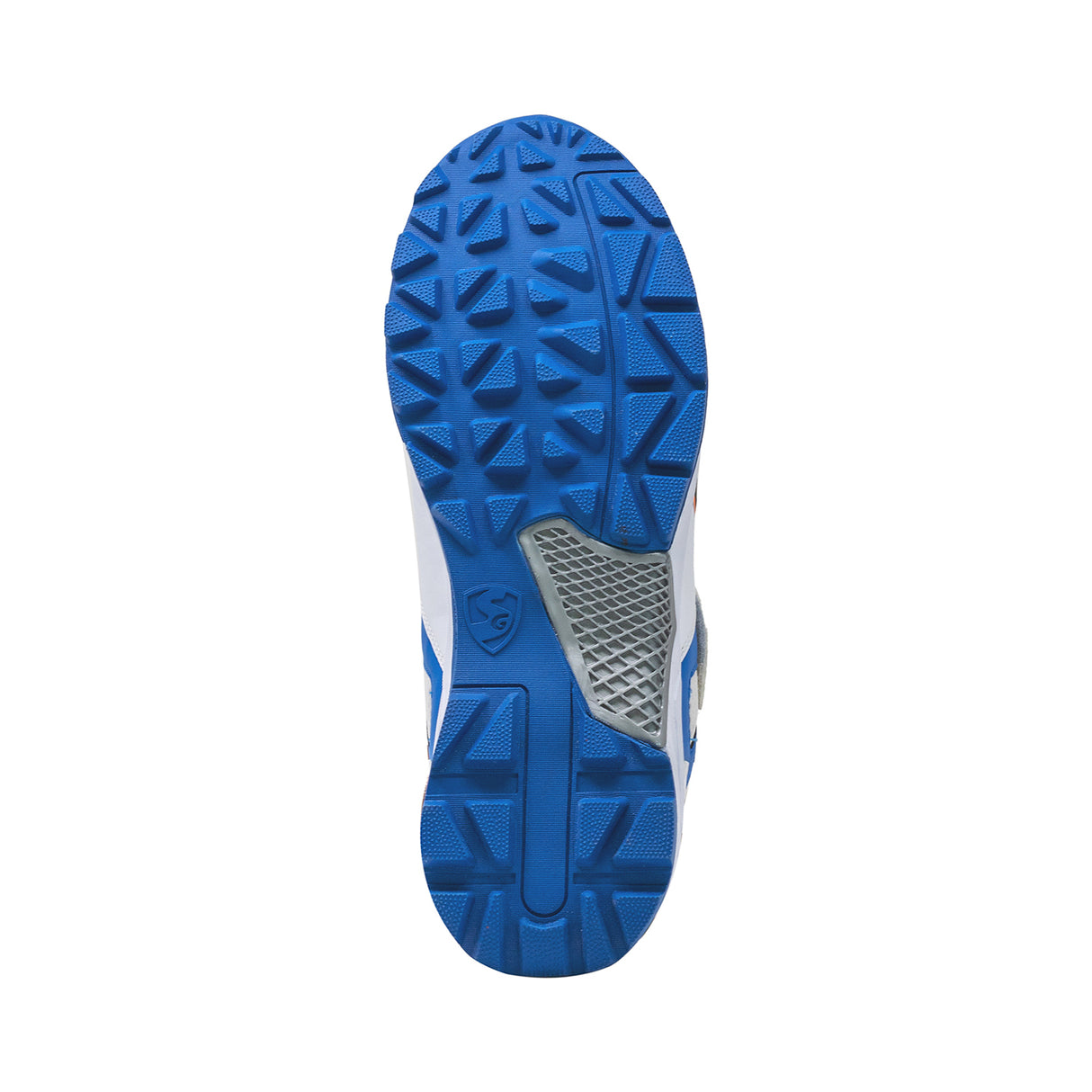 SG Sports Unisex White-Grey Technical Sport-Cricket Shoe