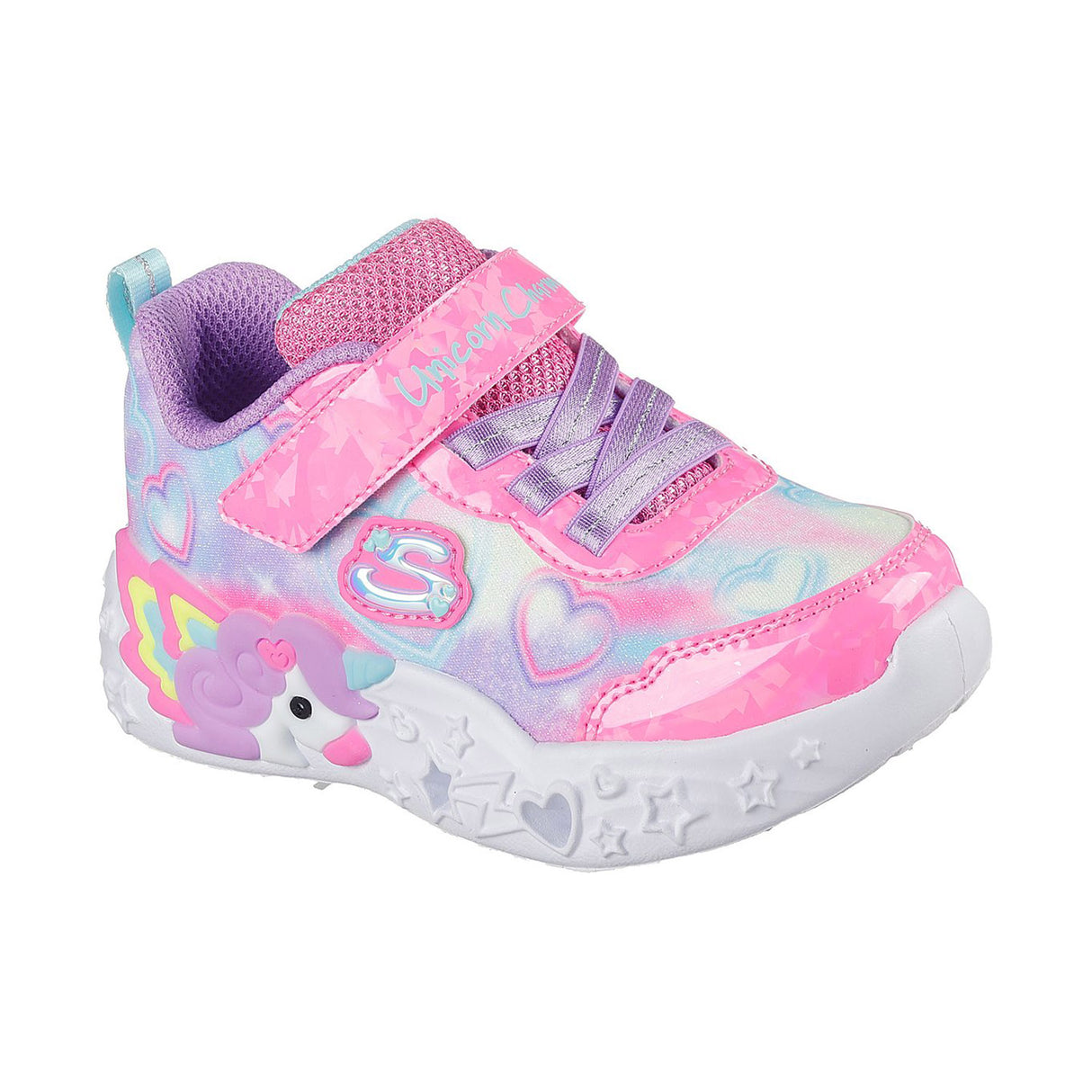 Skechers Girl Pink-multi Unicorn Charmer - Lil Heart S
