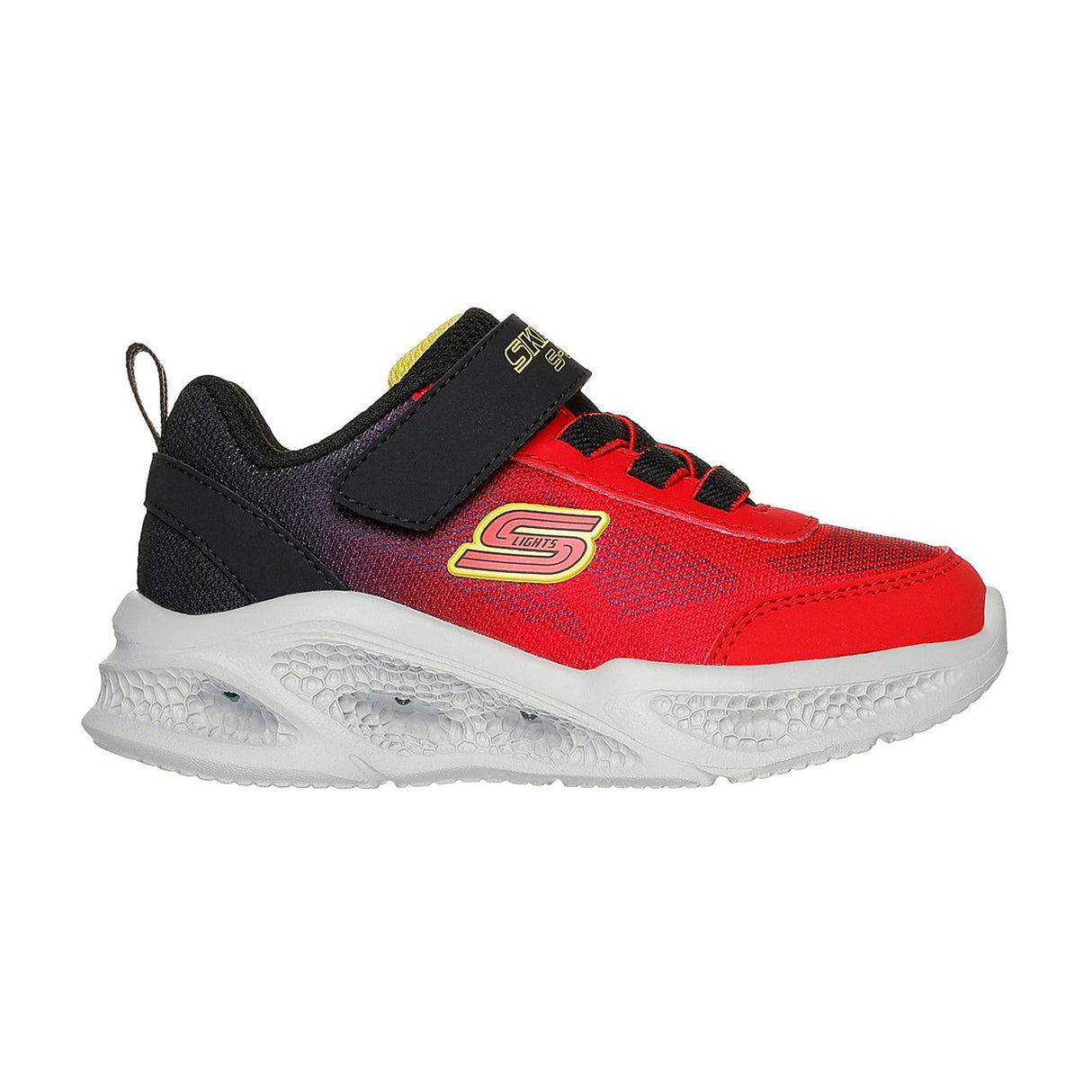 Skechers Boy Black-red Skechers Meteor-Lights-Krendo