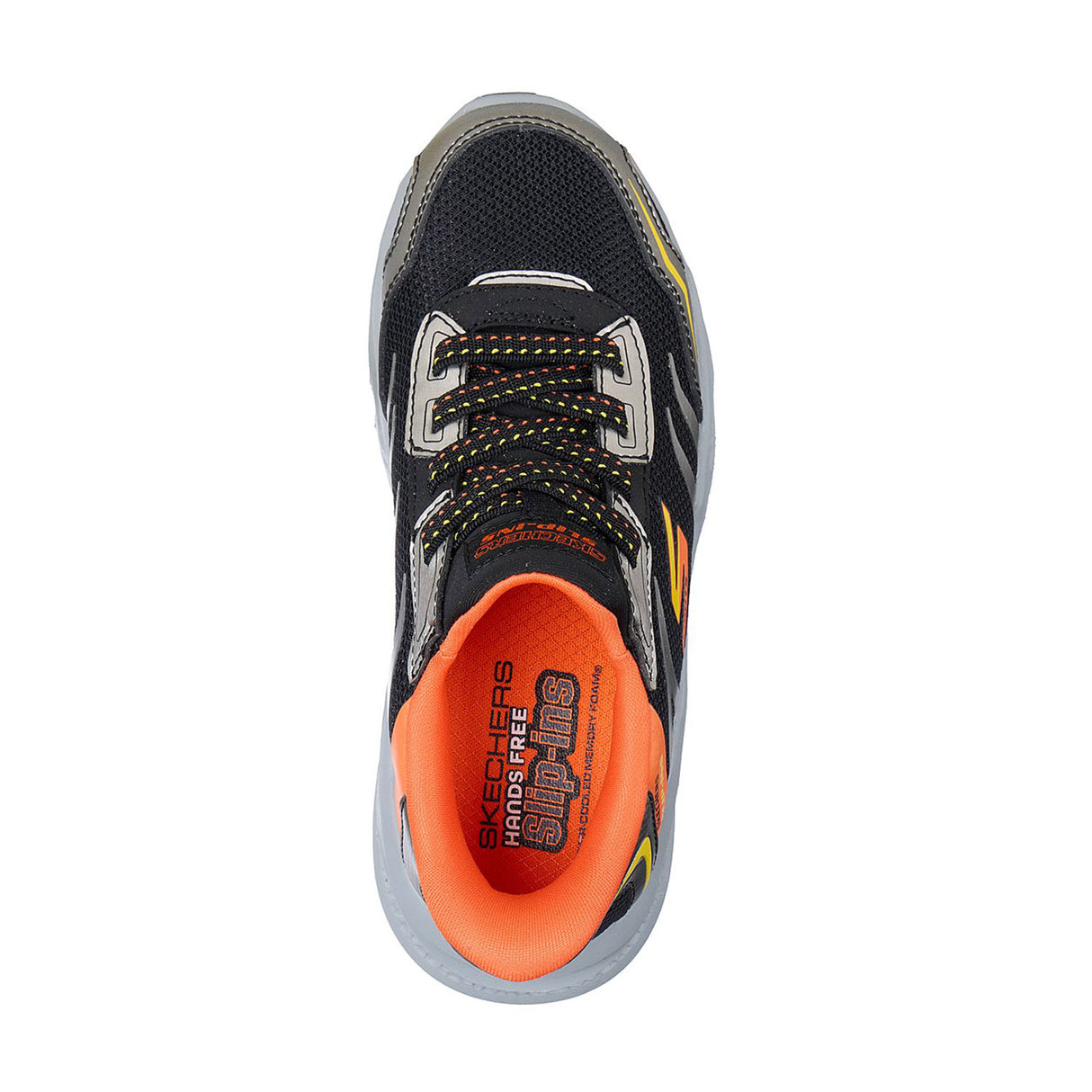 Skechers Boy Black-multi Skechers Meteor-Lights-Brisk-