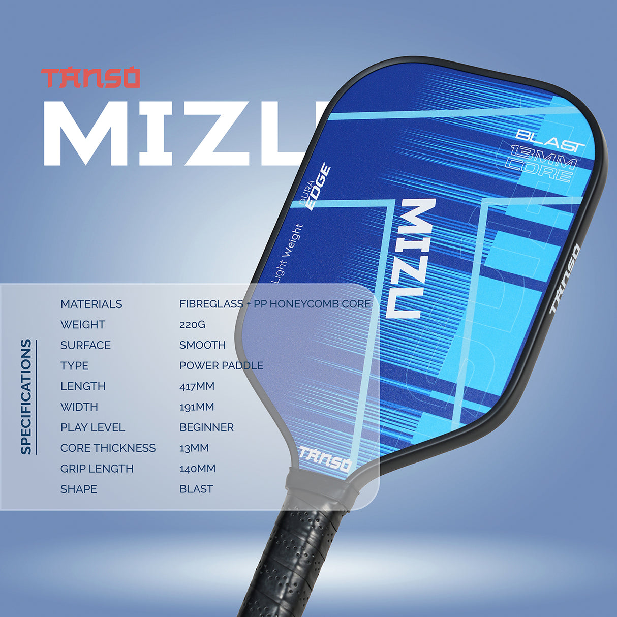 ARS Sports Unisex Blue PADDLE