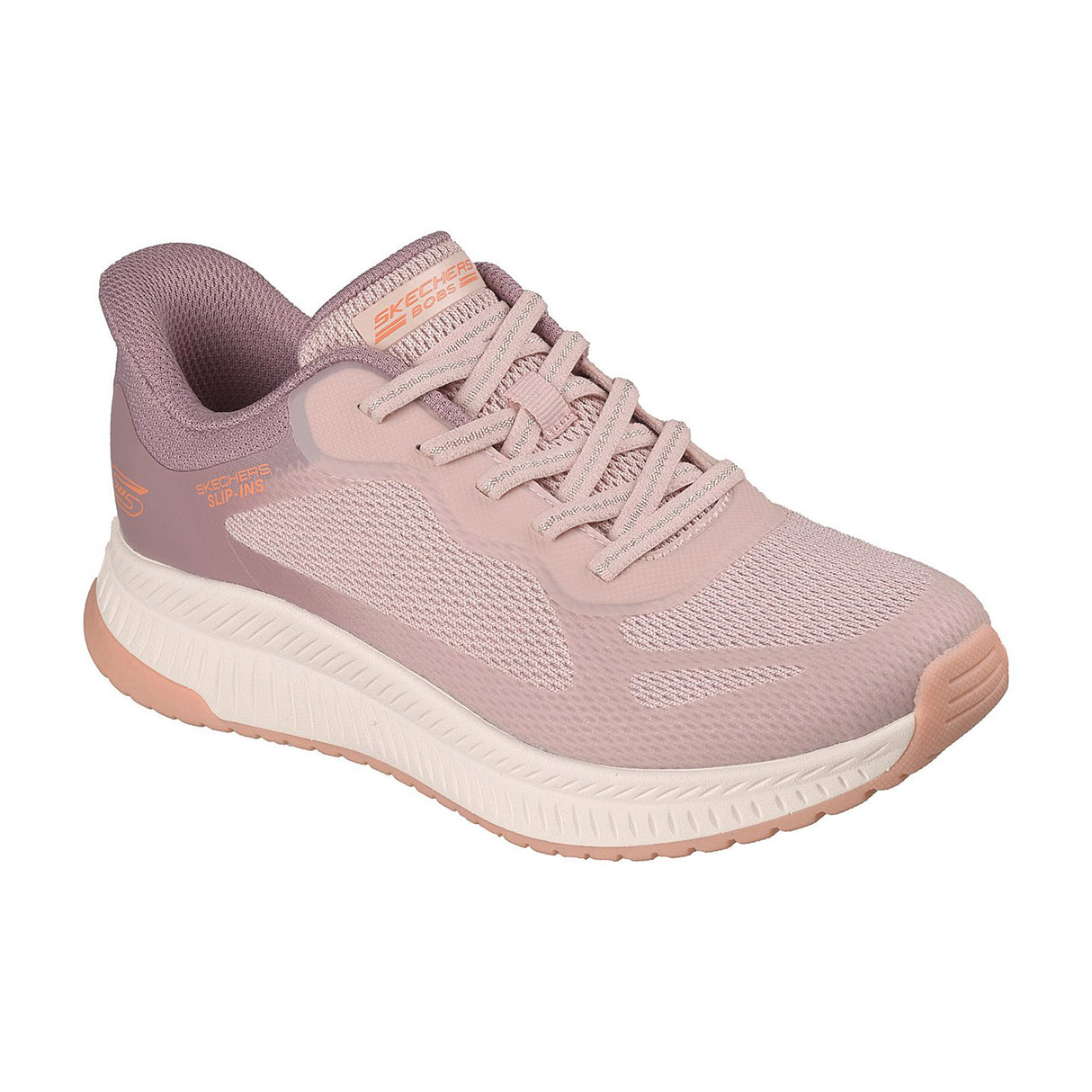 Skechers Women Pink-multi Bobs Squad 4 - Staple Look