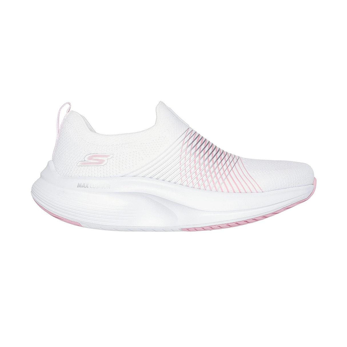 Skechers Women White-Pink Go Walk Max Walker - Sally