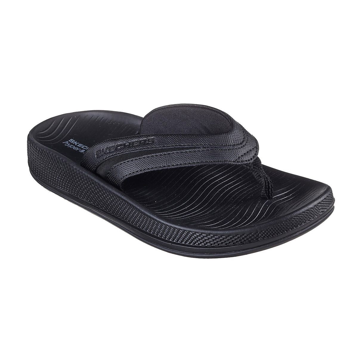 Skechers Women Black Hyper Slide