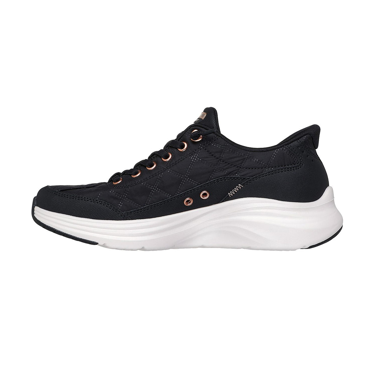 Skechers Women Black Contour Foam-Golden Hour