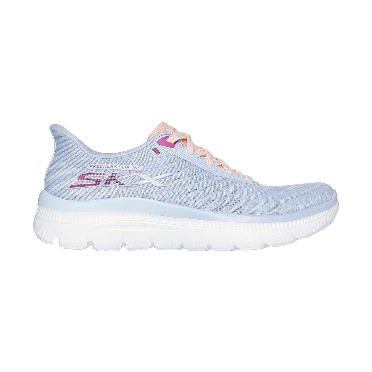 Skechers Women Light-blue Summits Plus-Bright Burst