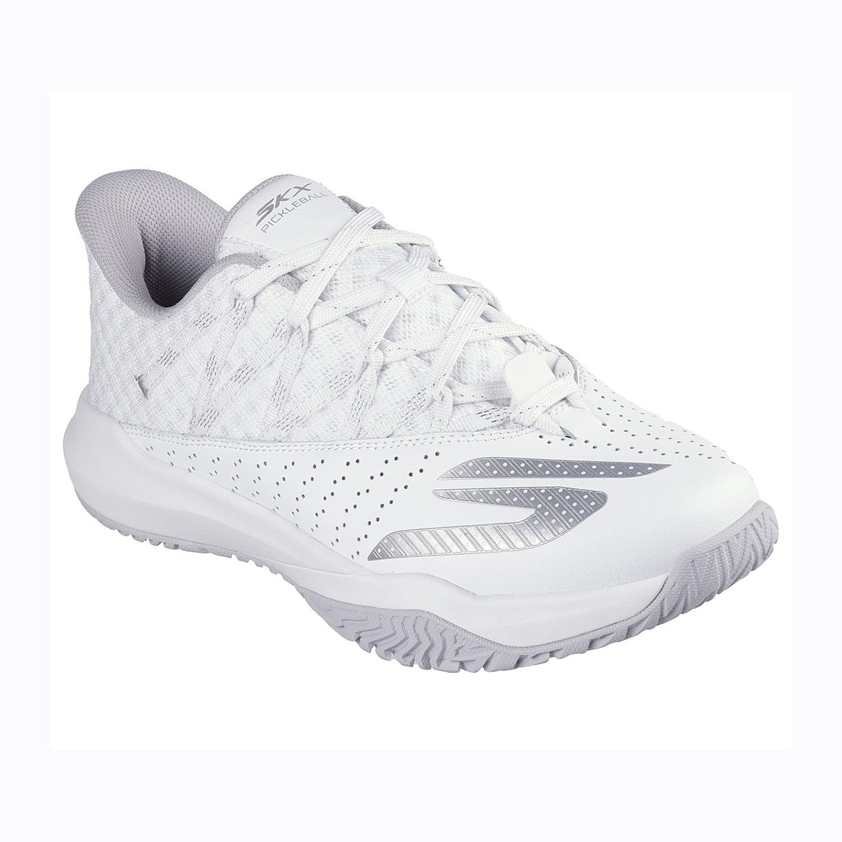 Skechers Women White Viper Court Classic