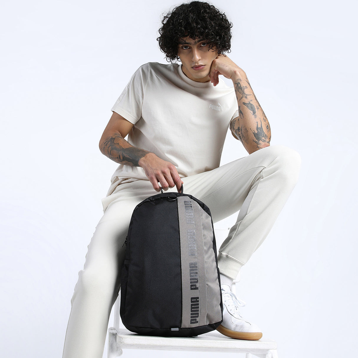 Puma Unisex Black Urban Ease Backpack