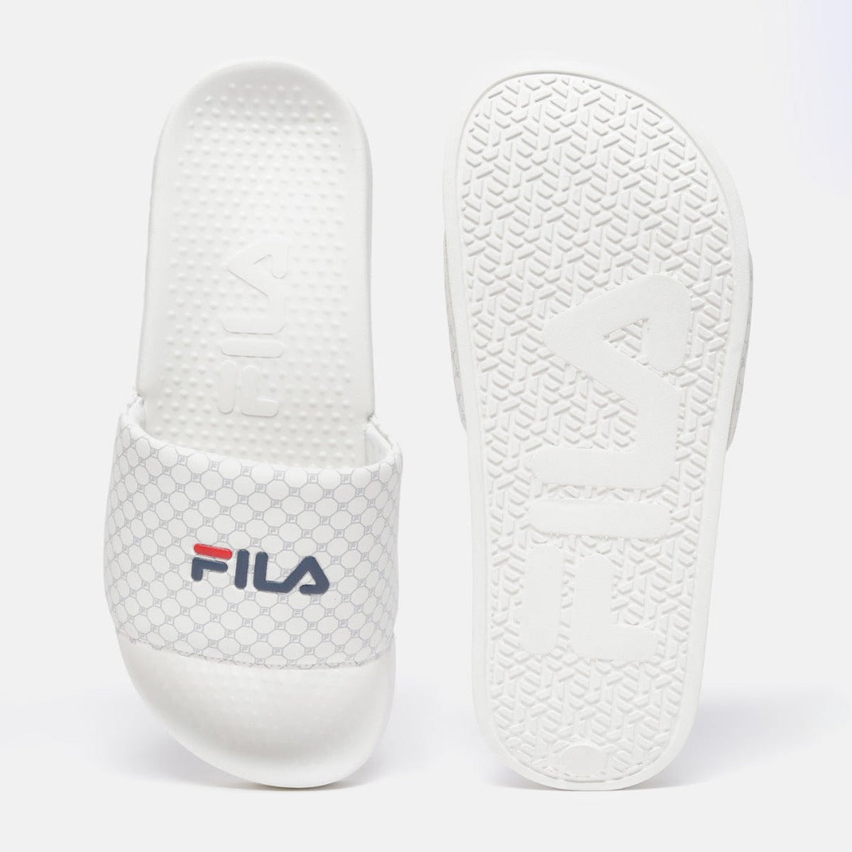 Fila Savil White Slides For Men