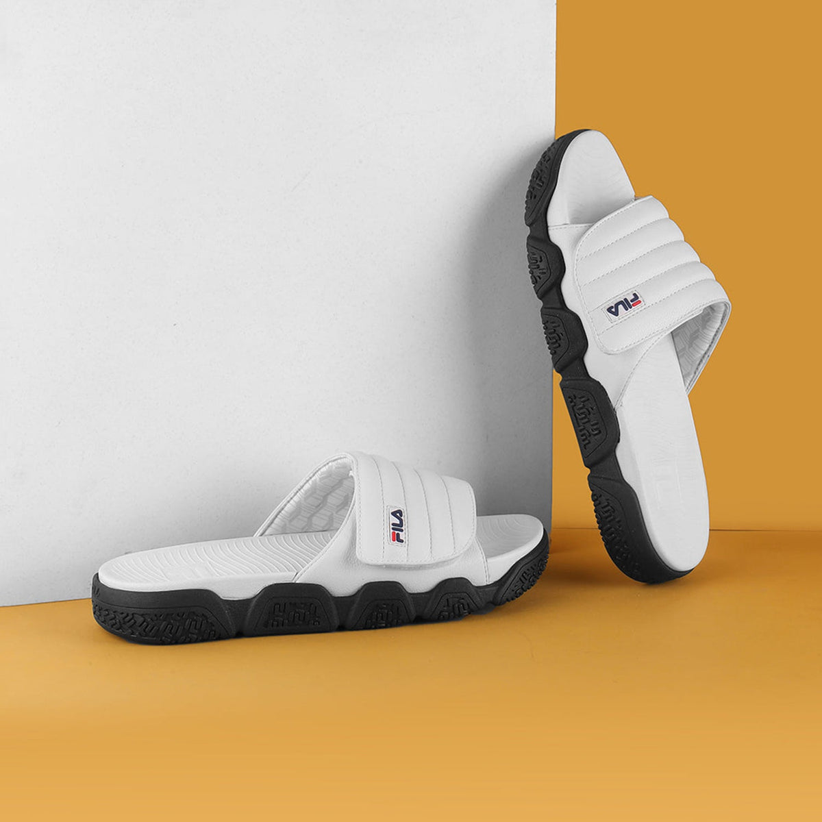 Fila Unisex Forida Off White Sliders