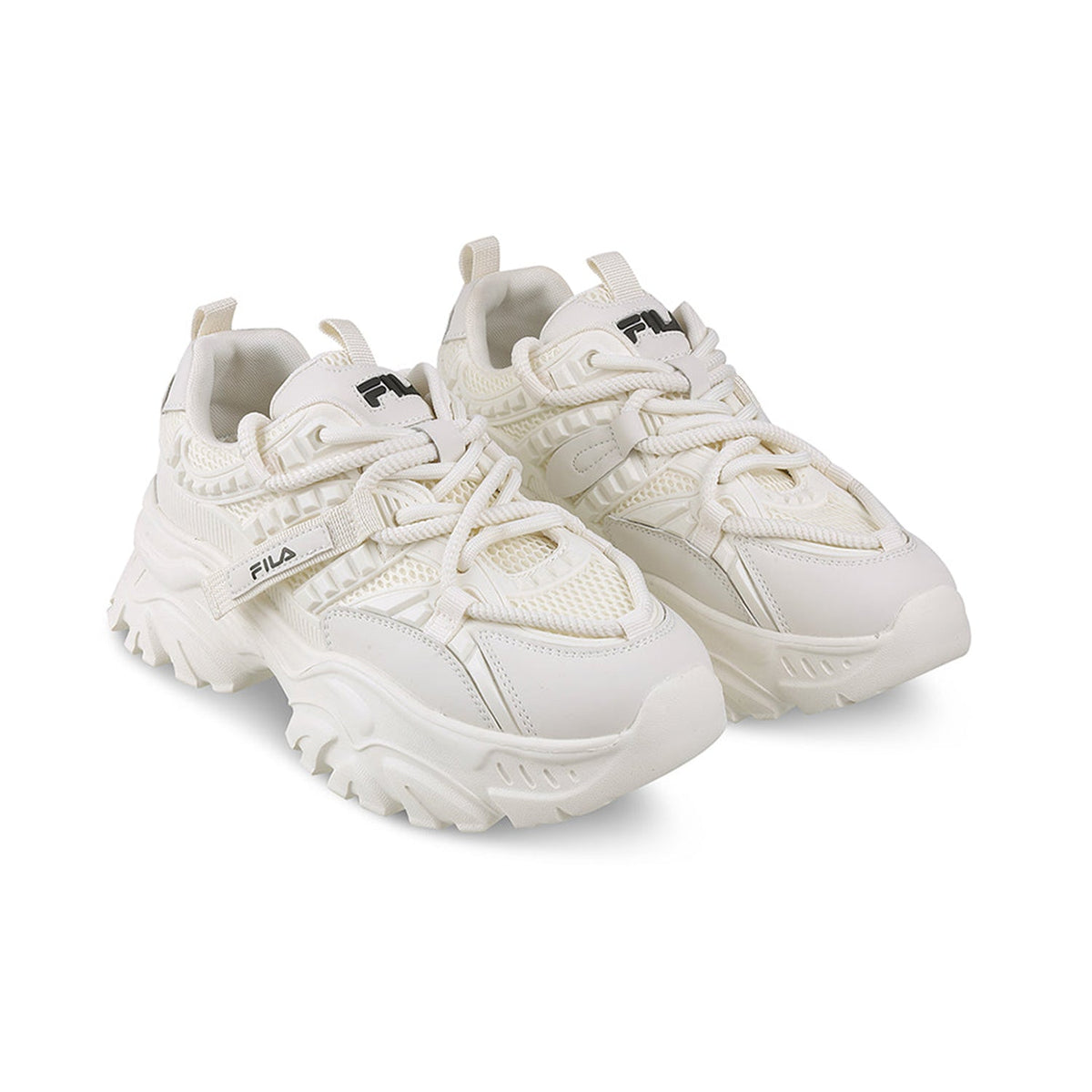 Fila Womens Envi Victori Beige Sneakers
