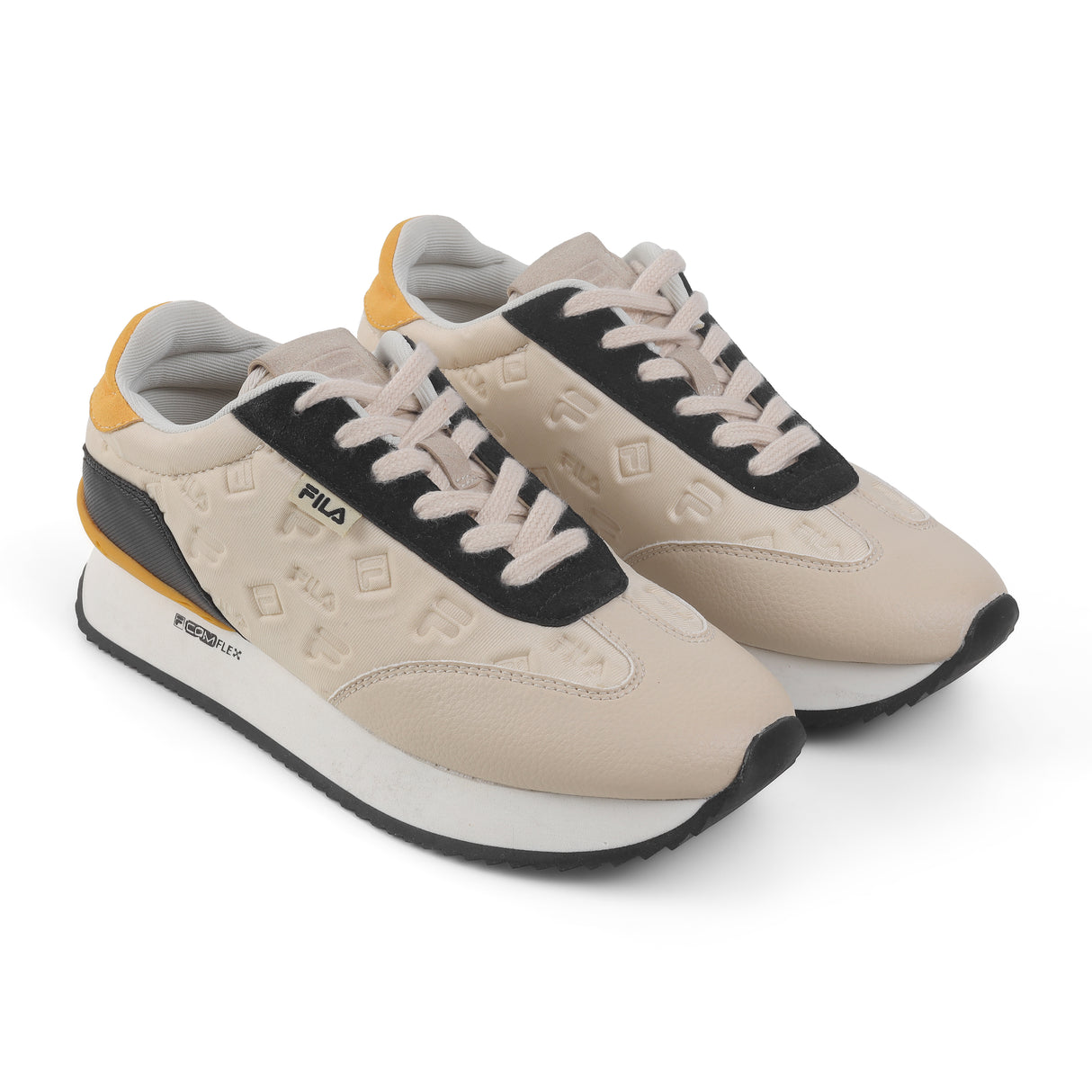 Fila Men Beige Retro-Jo Debo Shoes