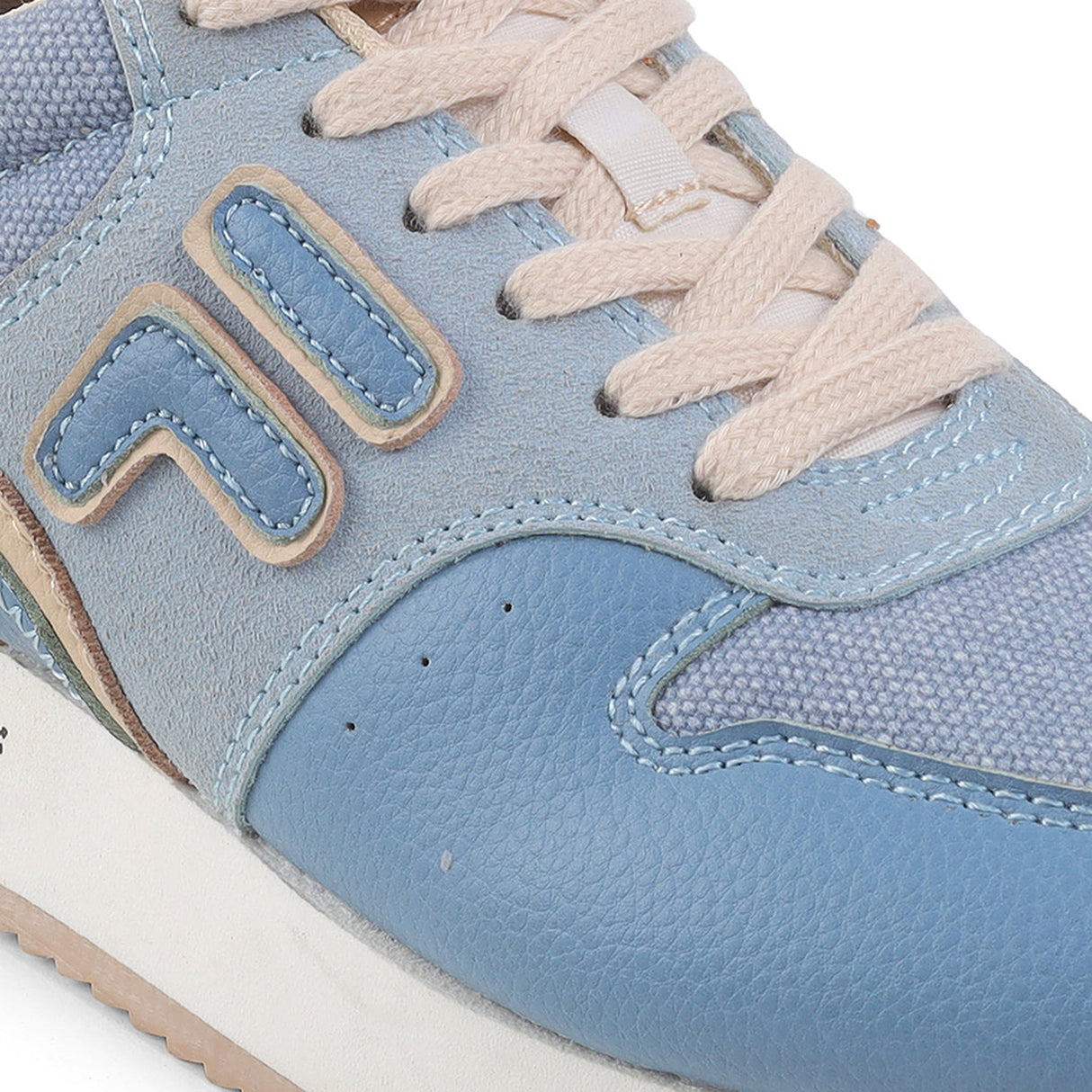 Fila Women Denim Blue Retro-Jo Textile Shoes