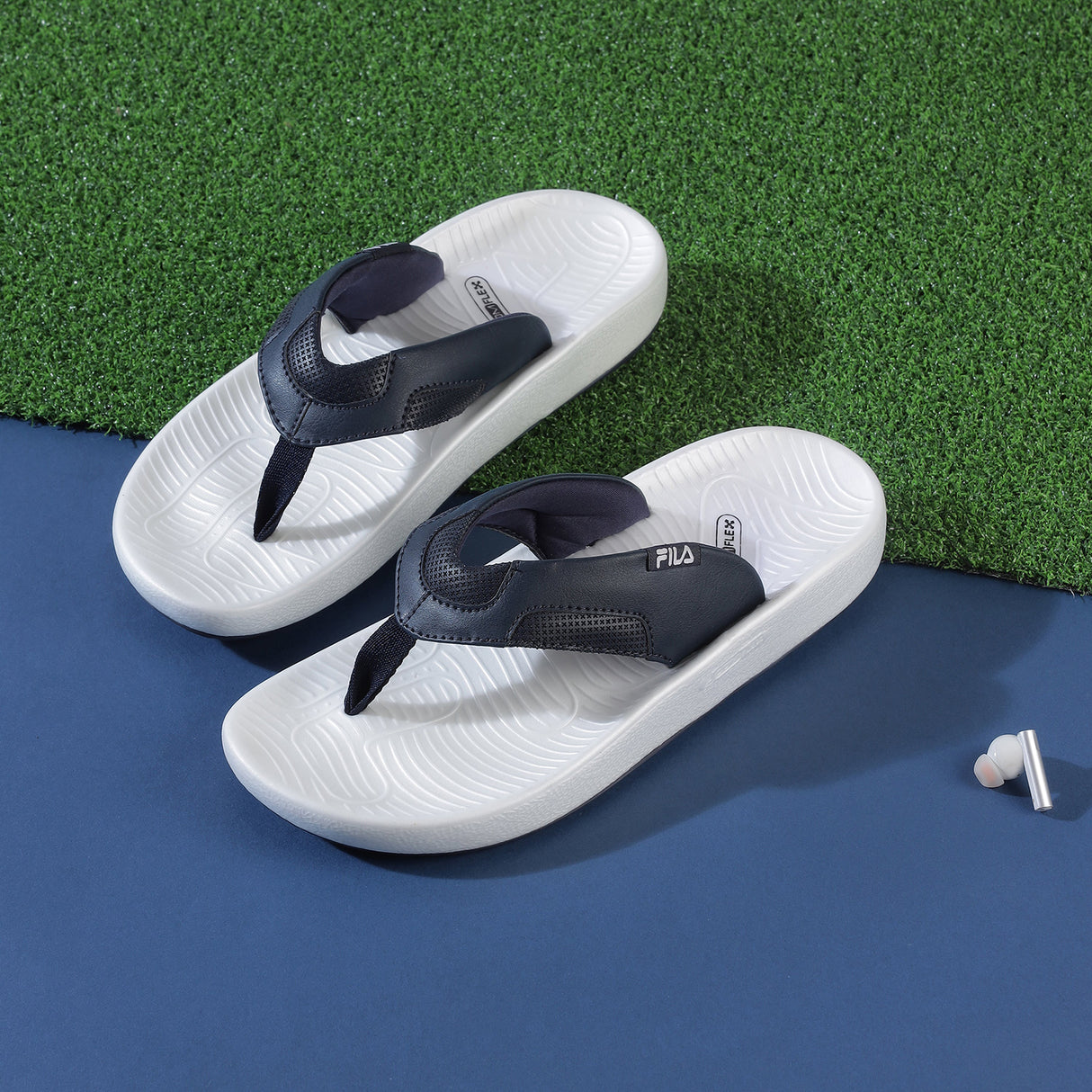 Fila Men Navy Ario Dual Thong