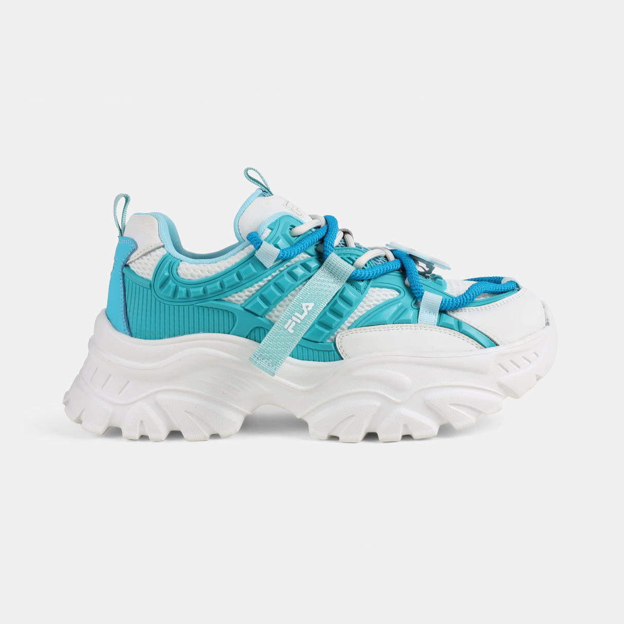 Fila Womens Envi Victori Teal Sneakers