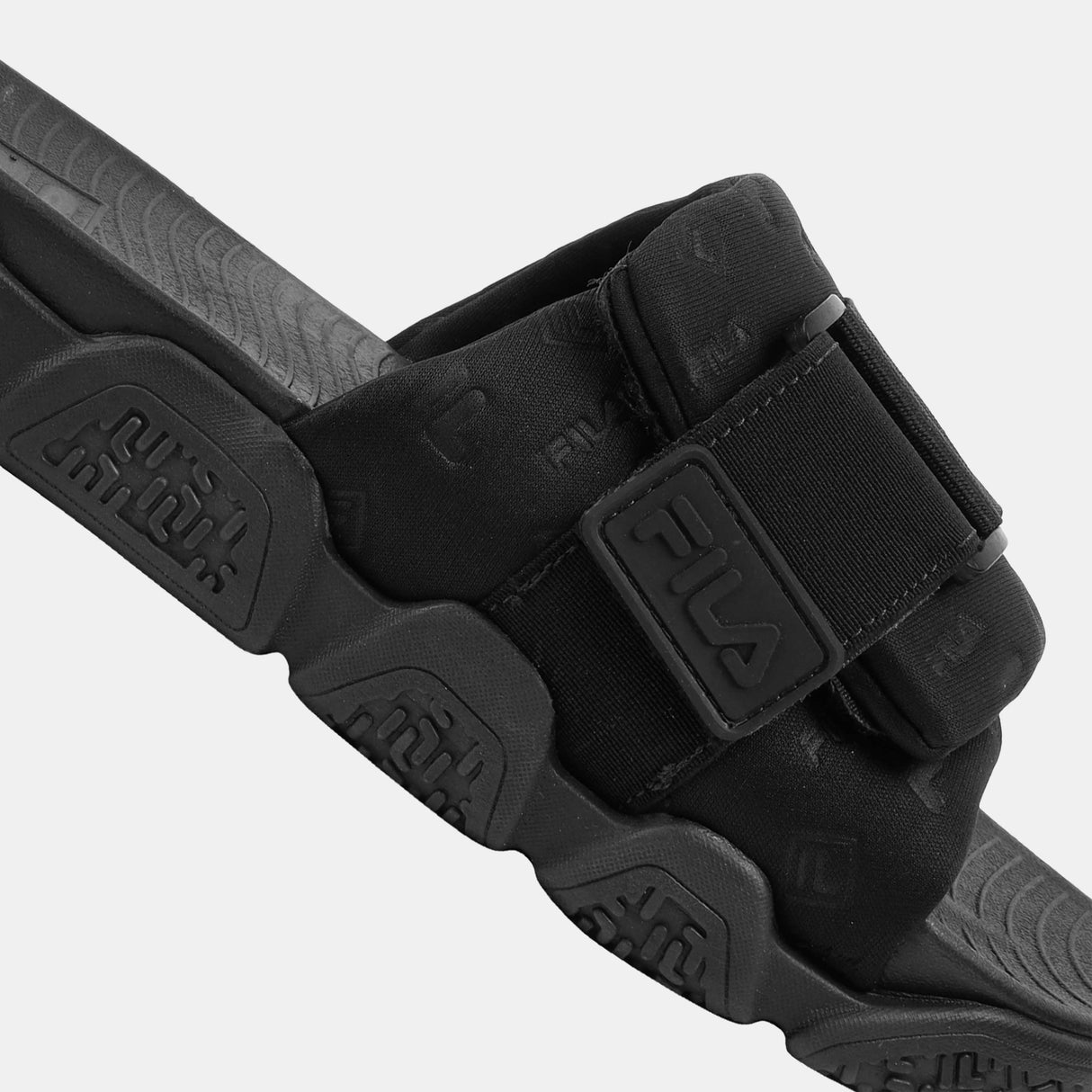 Fila Men Black Rapello Slide