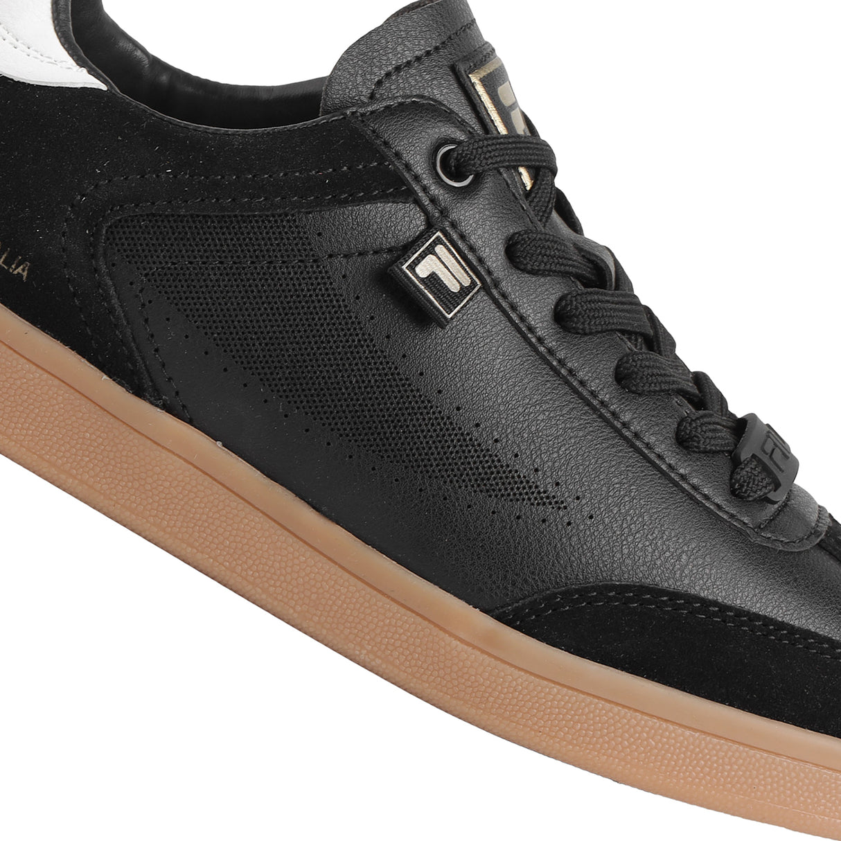 Fila Men Black Asher Suede Shoes