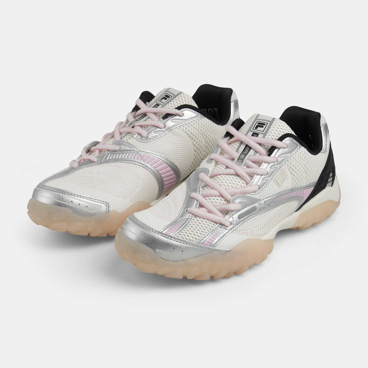 Fila Women White-Silver Echappe Ms V2 Shoes