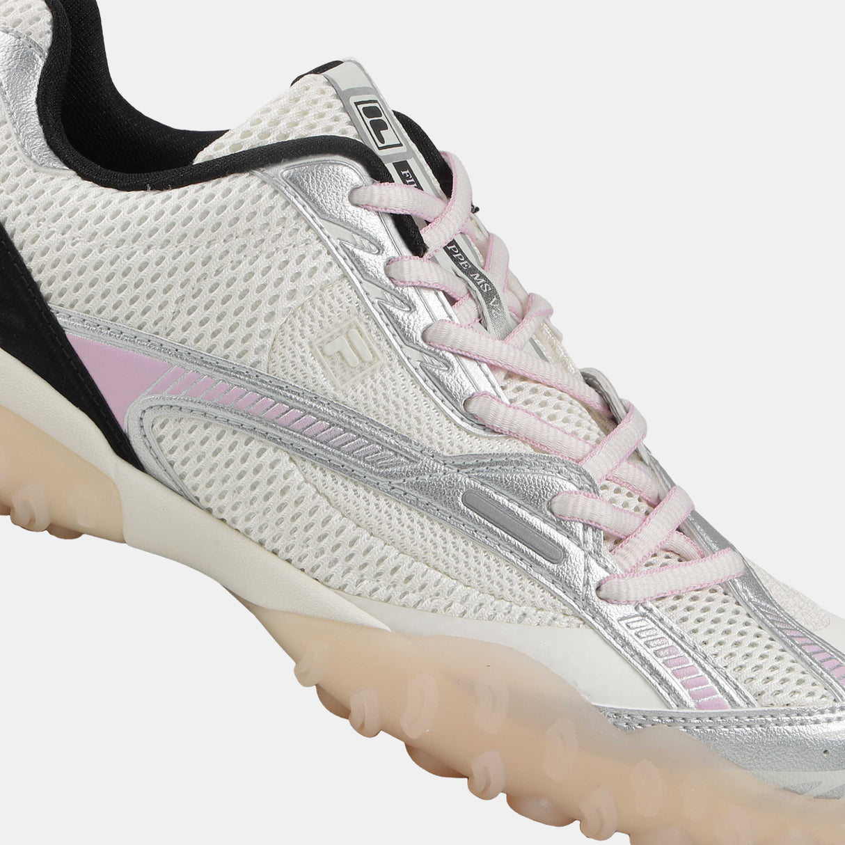 Fila Women White-Silver Echappe Ms V2 Shoes