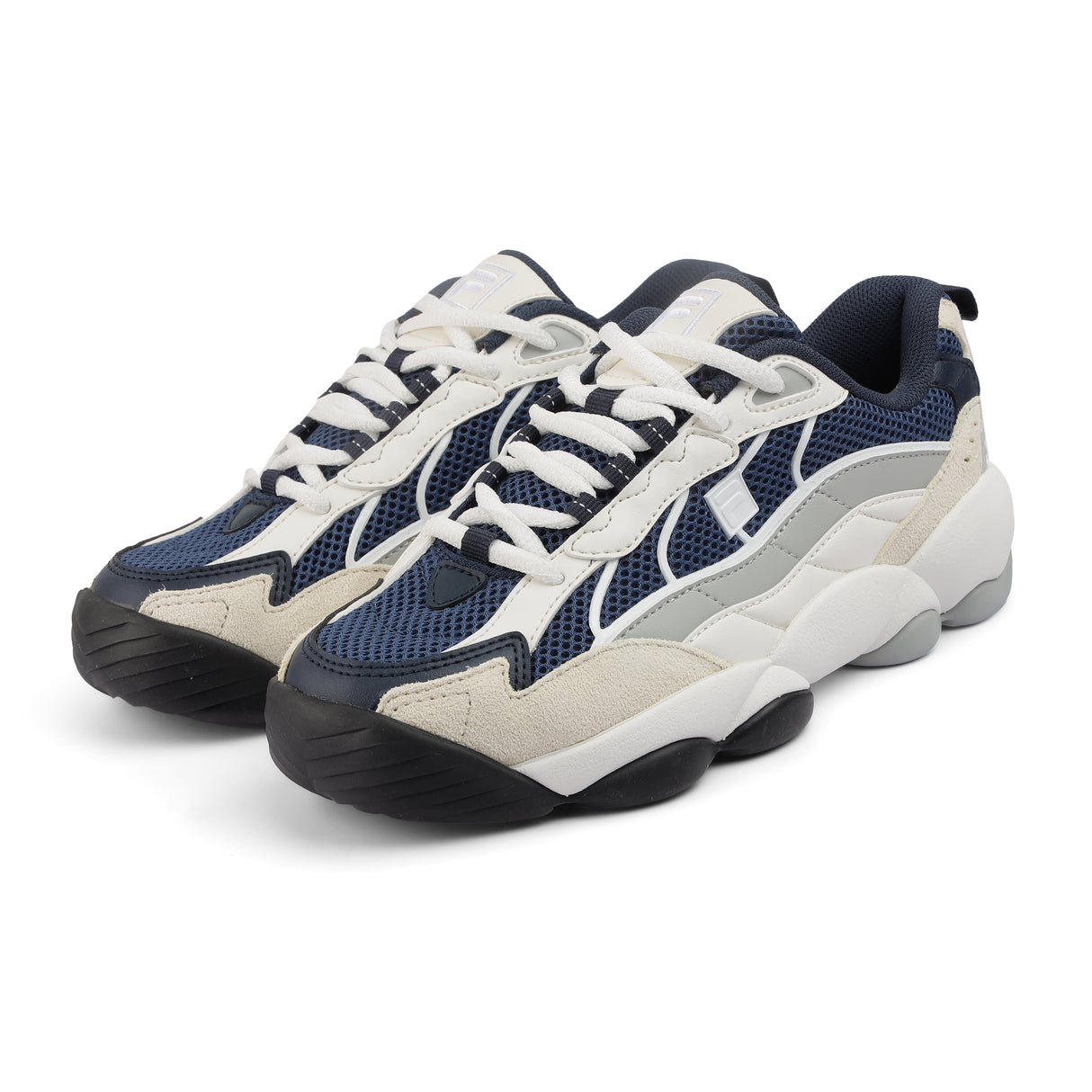 Fila Women White Wavy Spaghetti Shoes