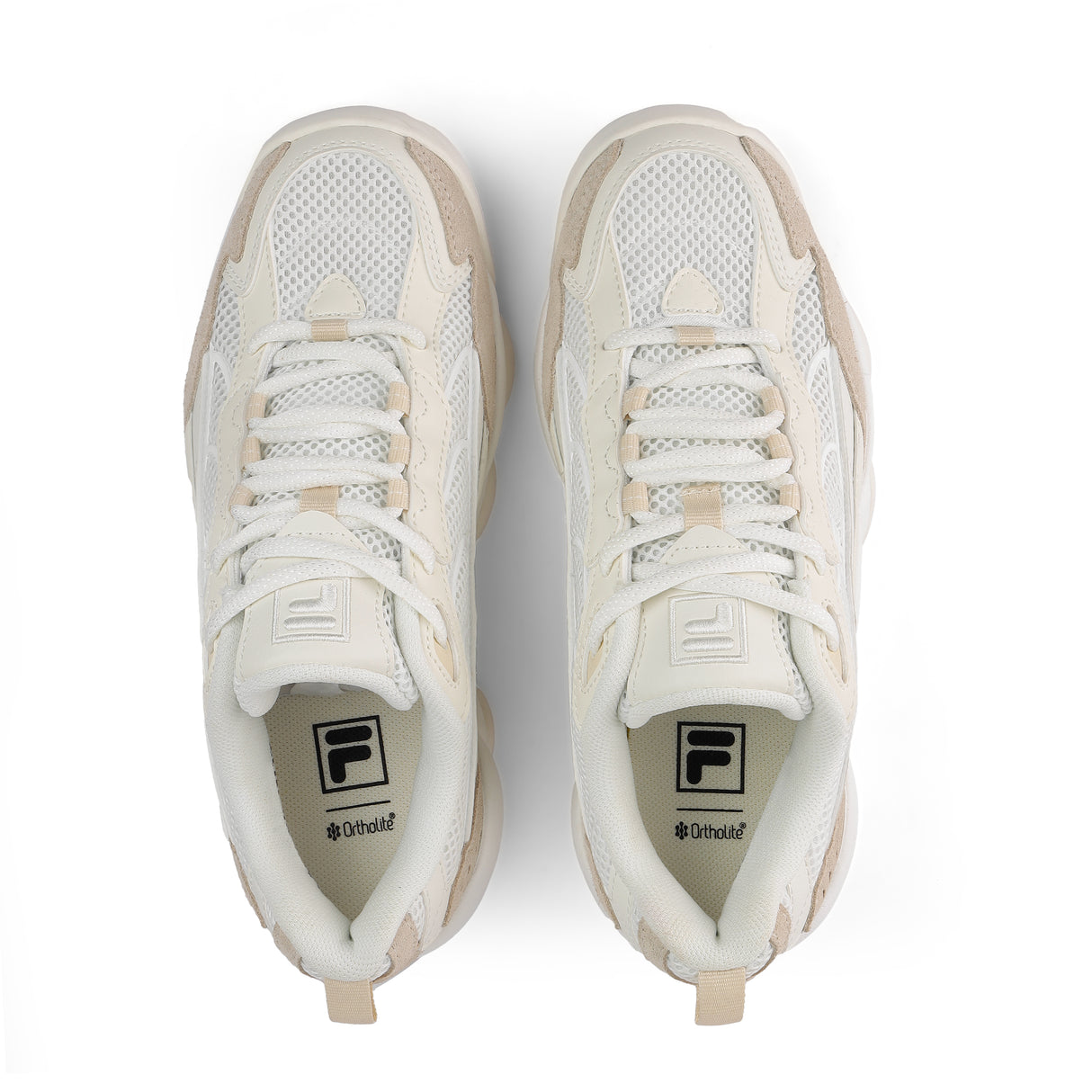 Fila Women Beige Wavy Spaghetti Shoes