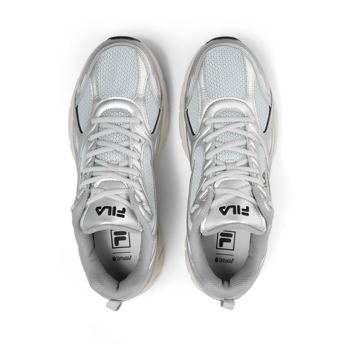 Fila Women Silver Retro Running 3 Shoes