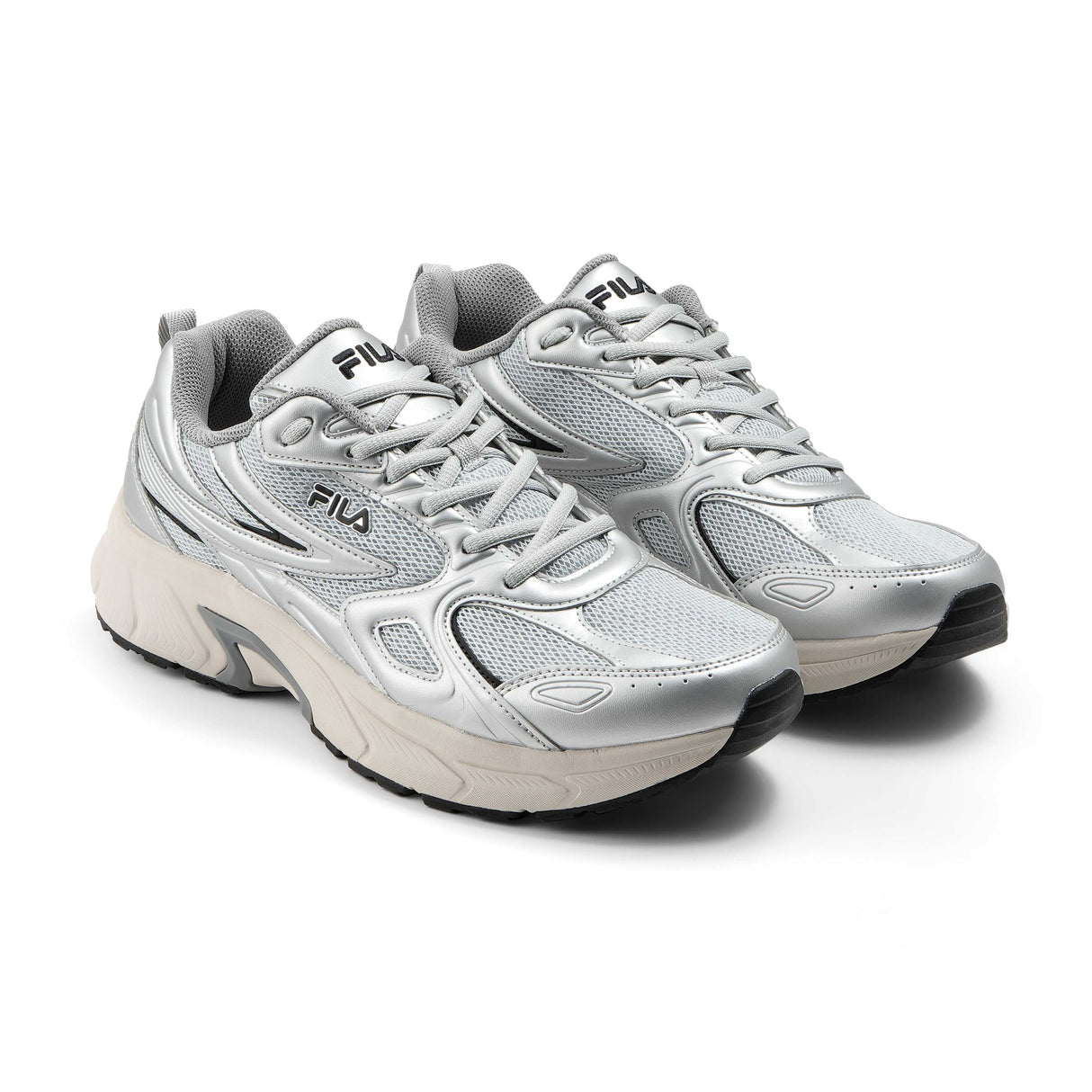 Fila Women Silver Retro Running 3 Shoes