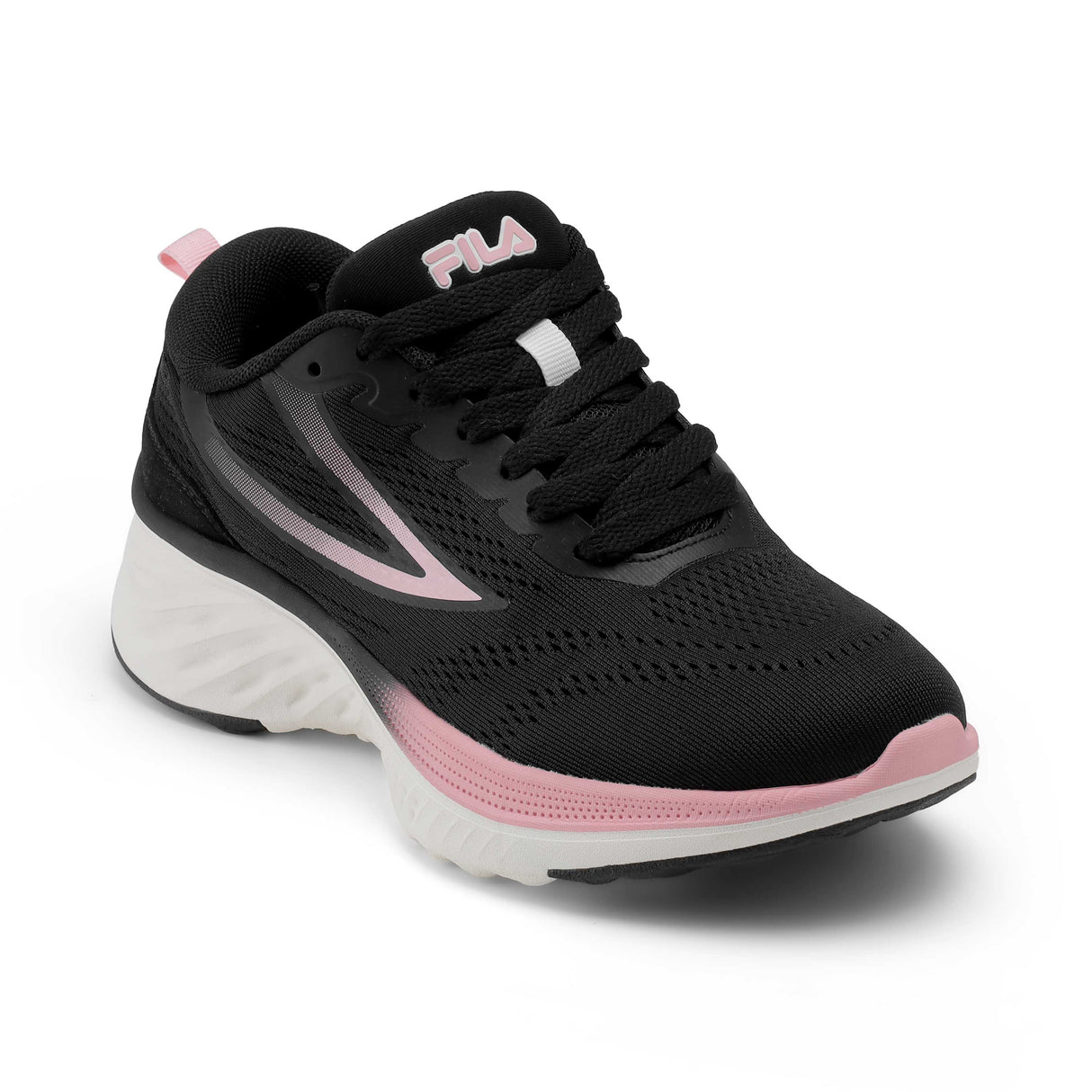 Fila Women Black-Pink Max Running Shoes