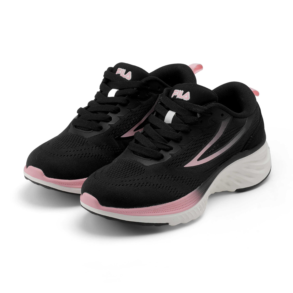 Fila Women Black-Pink Max Running Shoes