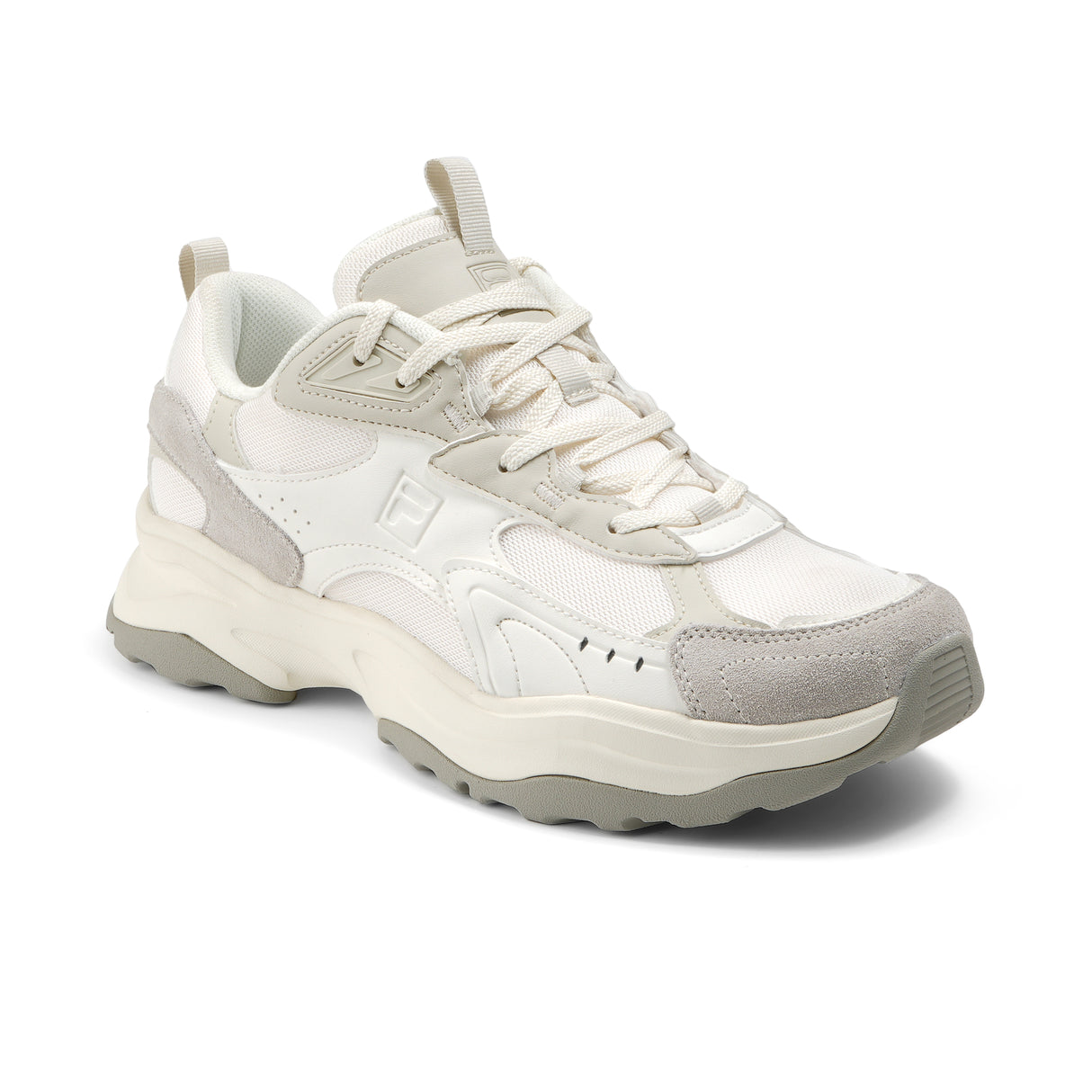 Fila Unisex Beige Wavy Block Shoes