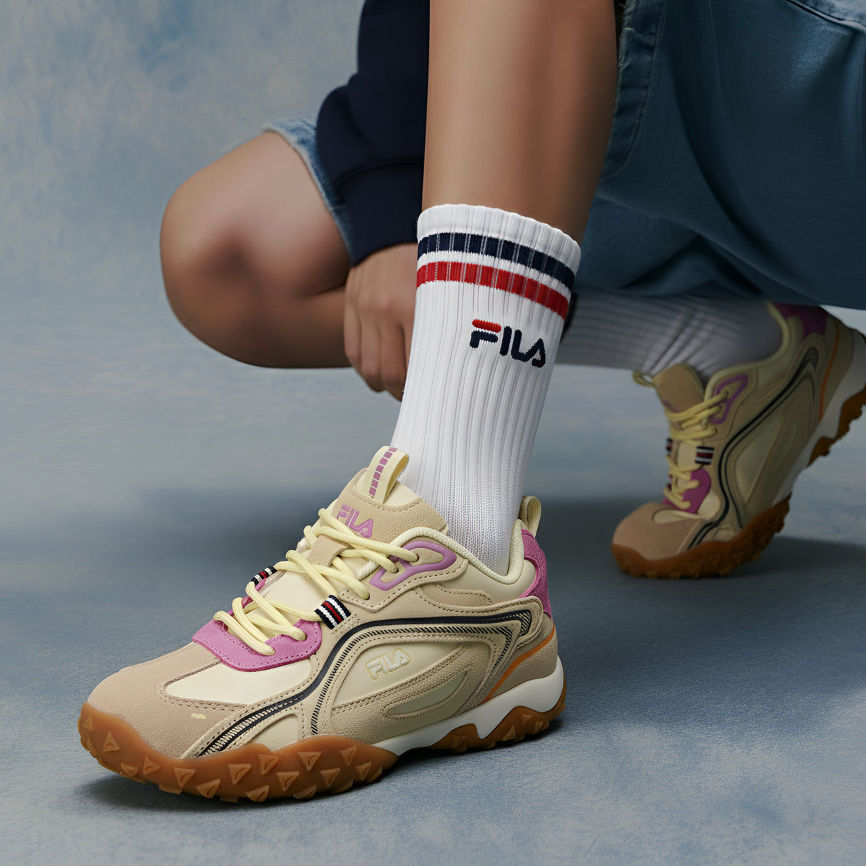 Fila Women Yellow Merzi Shoe