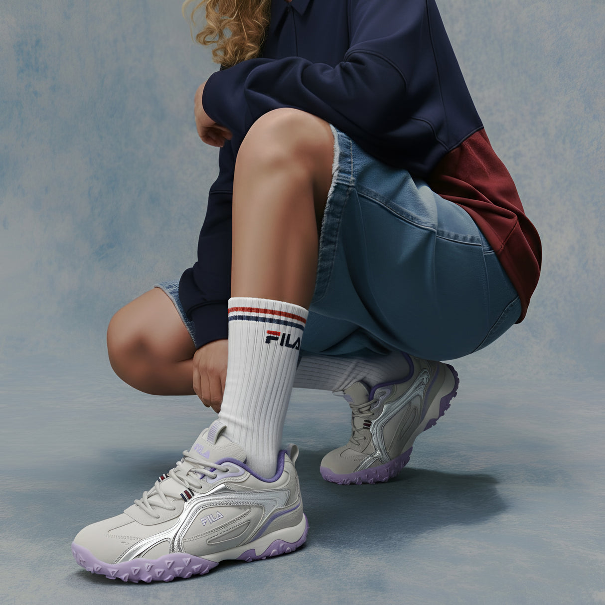 Fila Women Grey Merzi Shoe