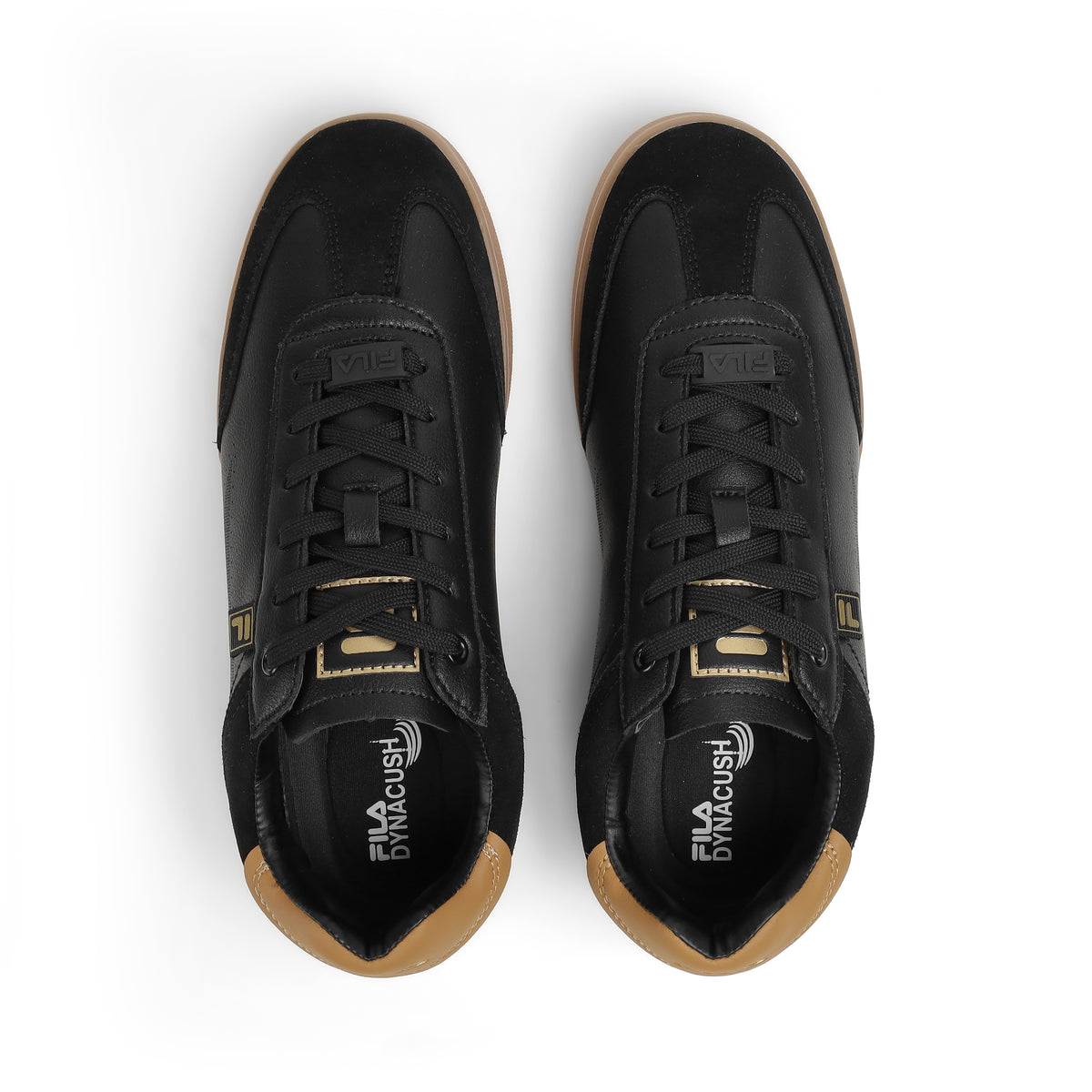 Fila Men Black - Brown Asher Suede Shoes