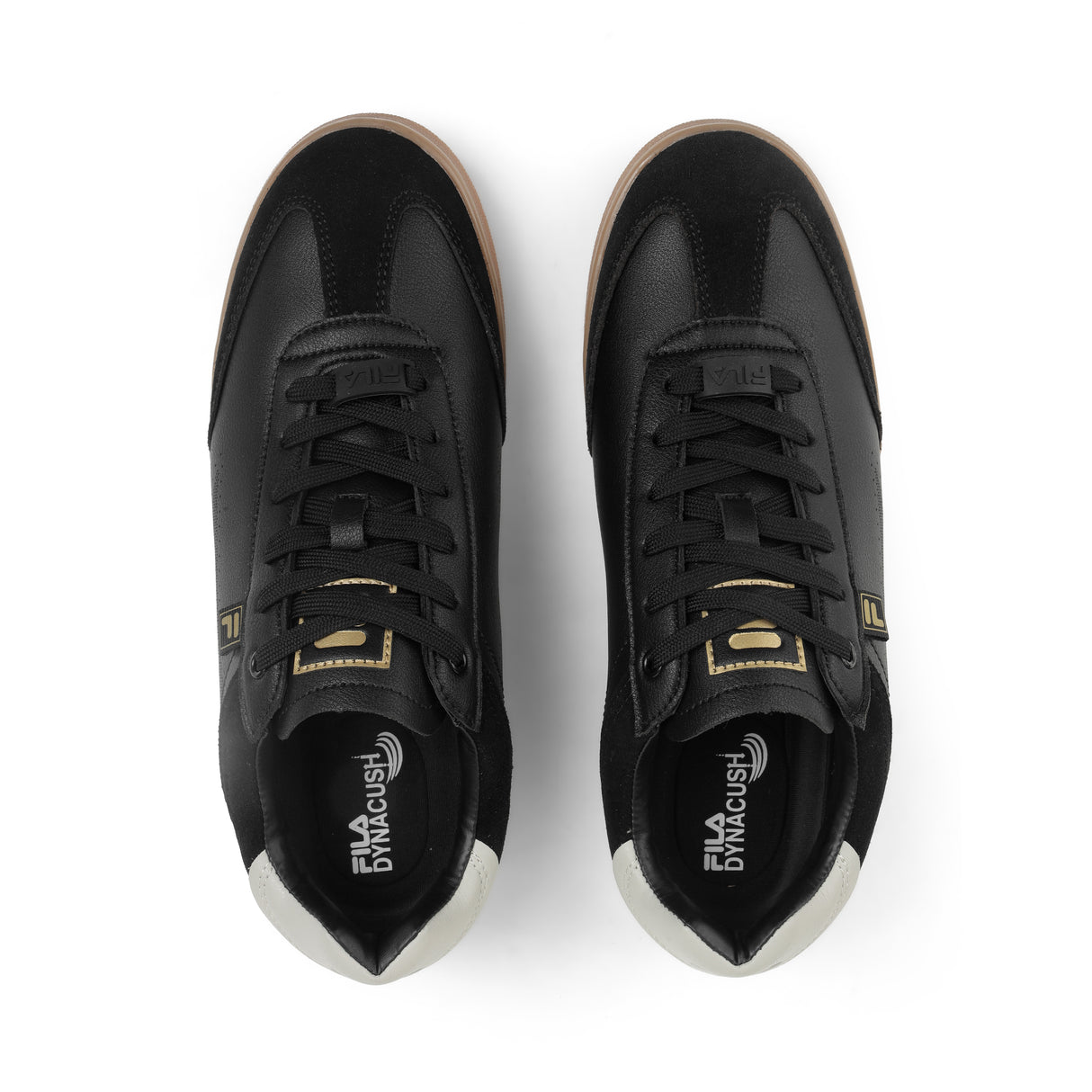 Fila Men Black-Grey Asher Suede Shoes