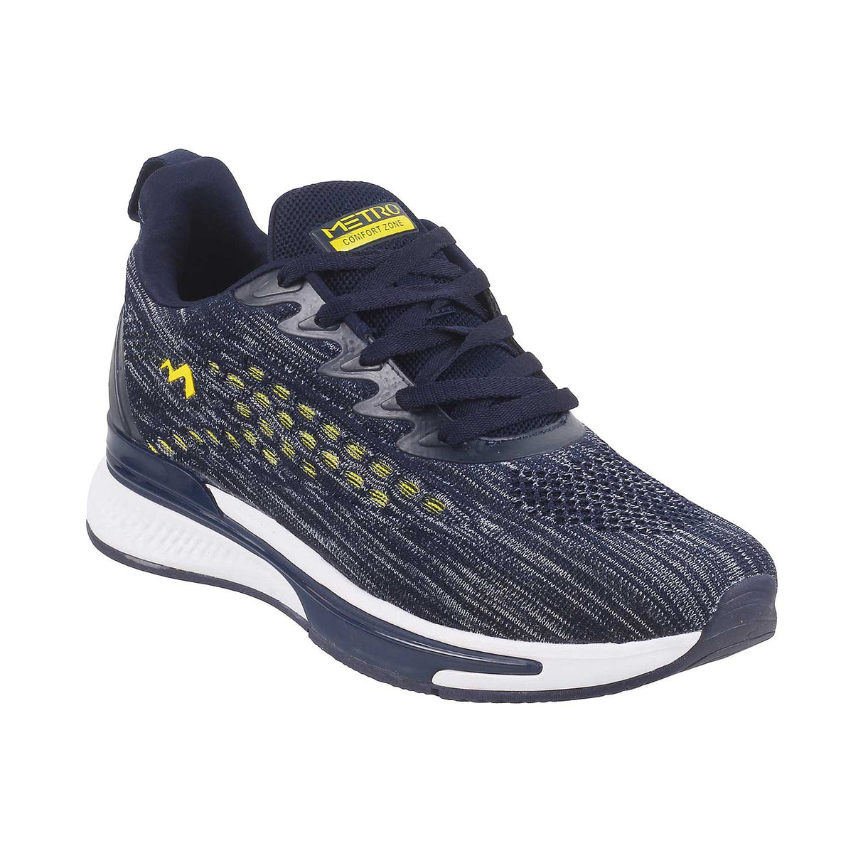 Metro Men Blue Sports Walking Shoes
