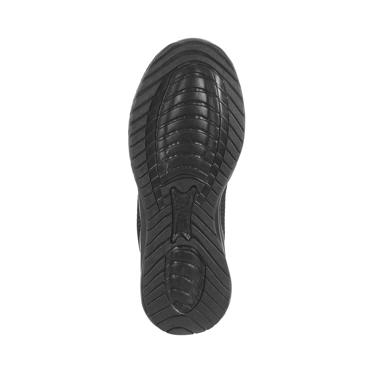 Metro Men Black Sports Walking Shoes