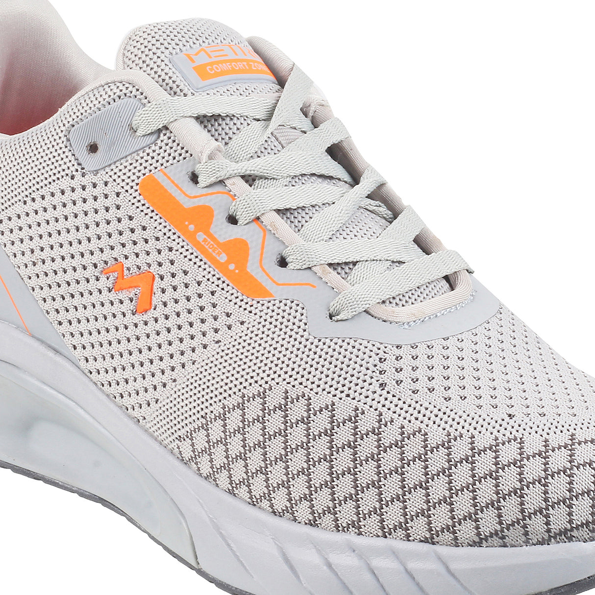 Metro Men Grey Sports Walking Shoes