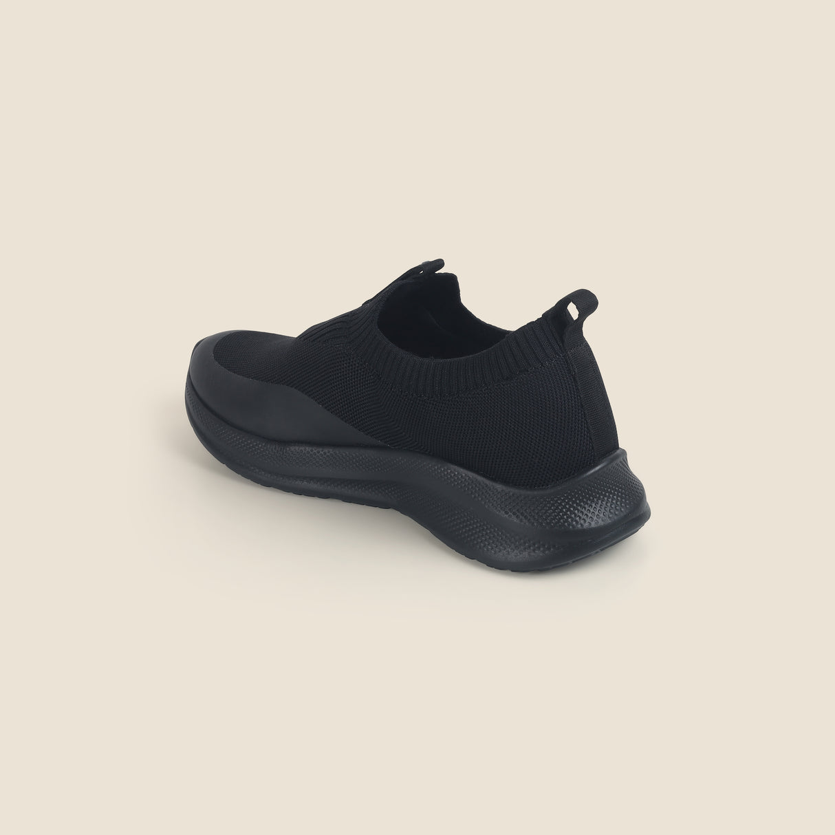 Metro Men Black Sports Walking Shoes