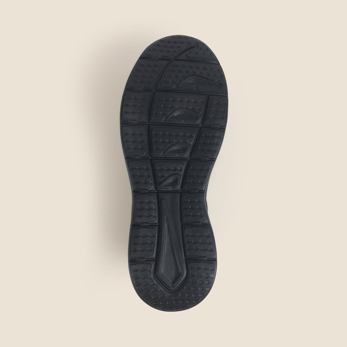 Metro Men Black Sports Walking Shoes