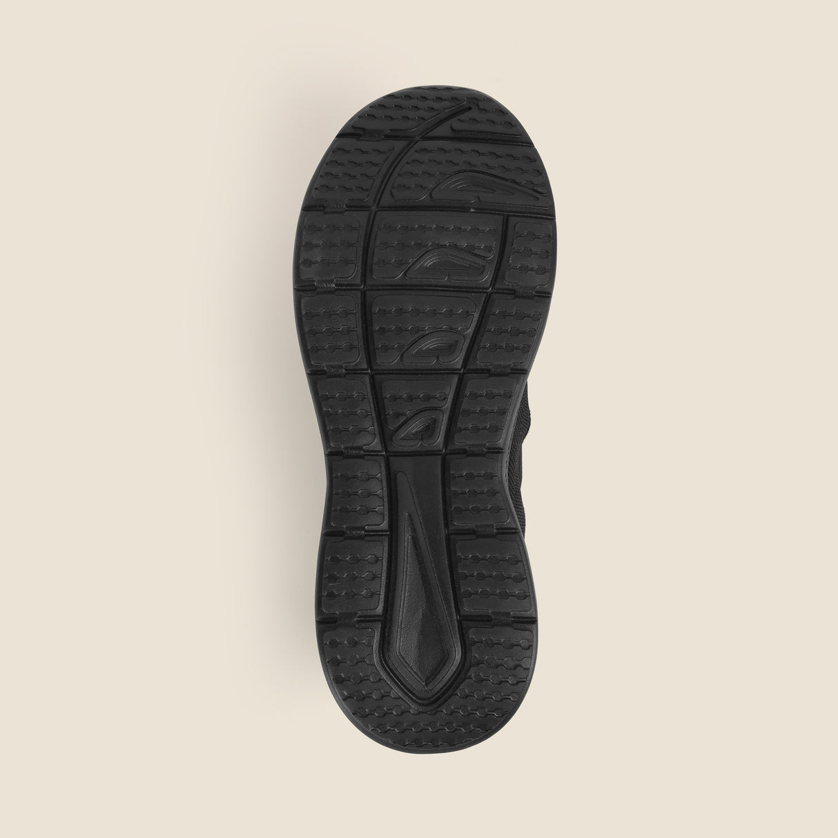 Metro Men Black Sports Walking Shoes