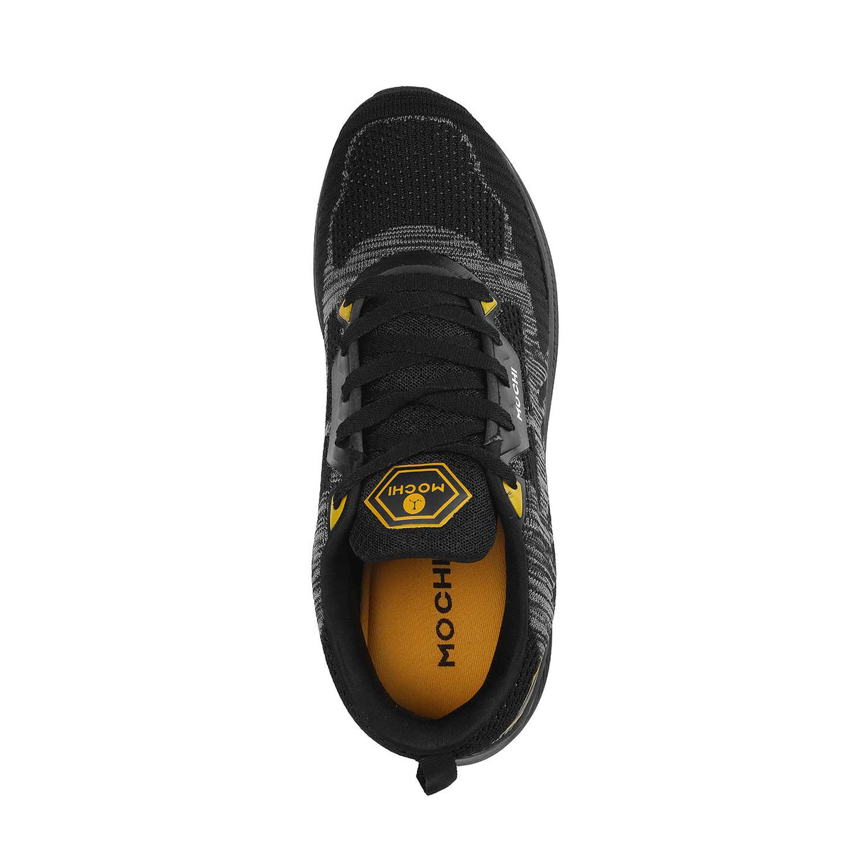 Metro Men Black Sports Walking Shoes