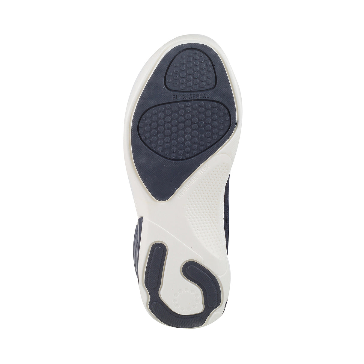 Metro Men Black Sports Walking Shoes