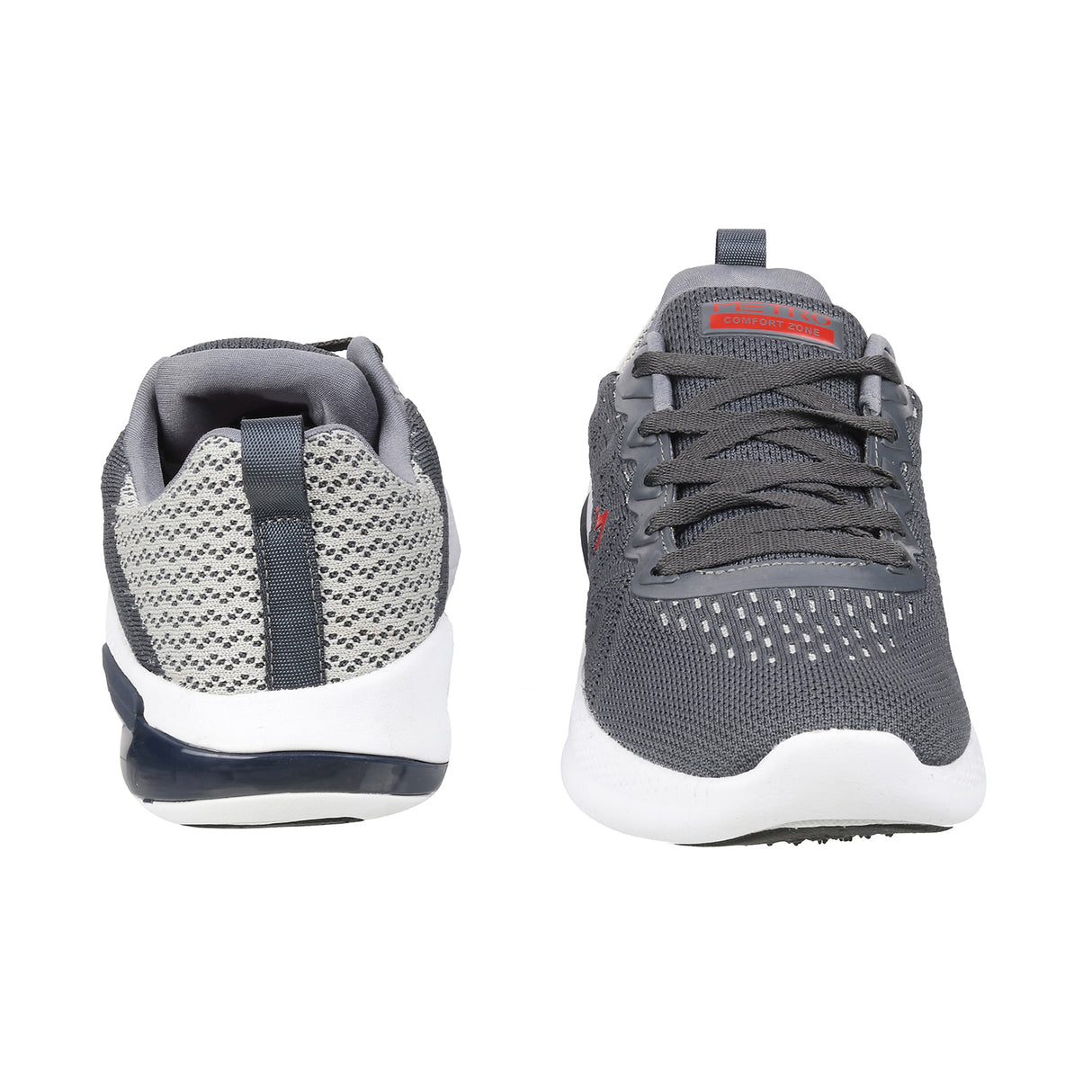 Metro Men Grey Sports Walking Shoes