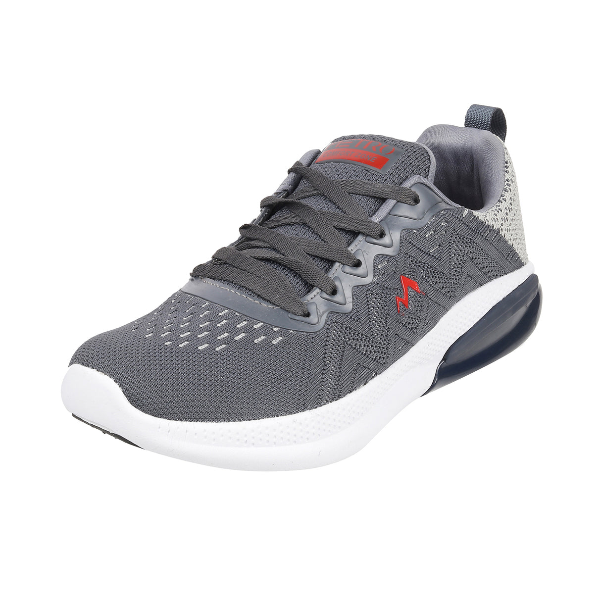 Metro Men Grey Sports Walking Shoes