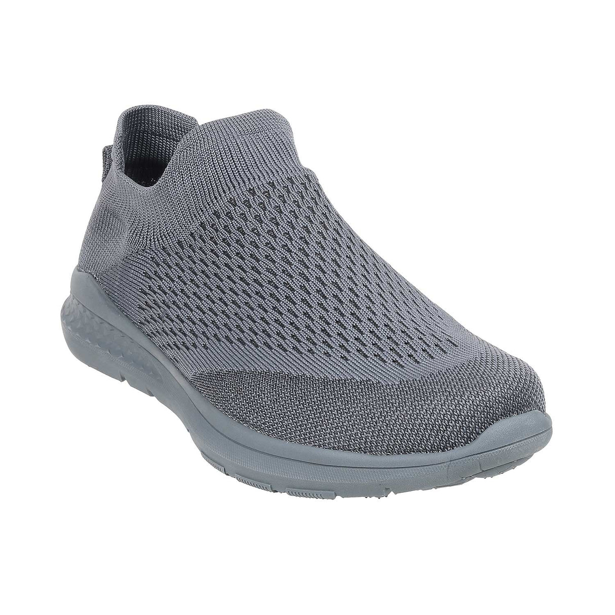 Metro Men Grey Sports Walking Shoes