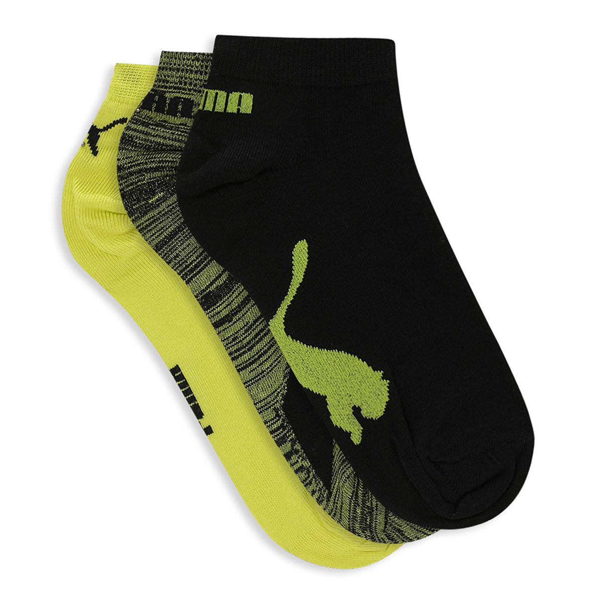 Puma Unisex Black Puma Lifestyle Sneakers 3P