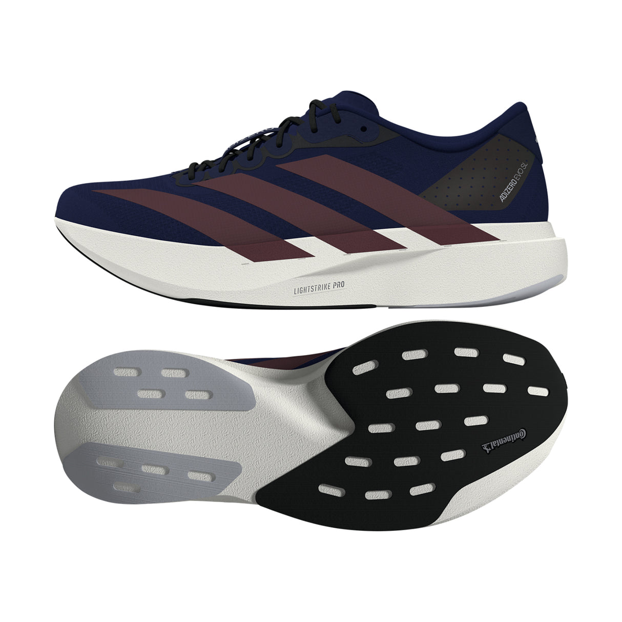 Adidas Men Blue Adizero Evo Sl M Lace Up