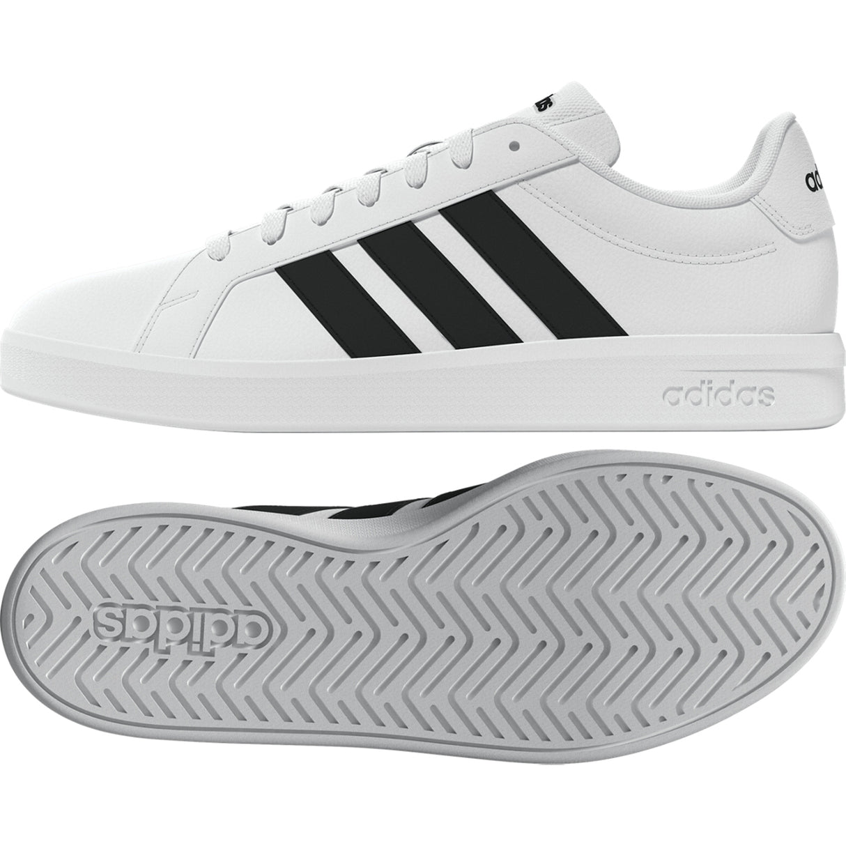 Adidas Men White Grand Court Base 3.0